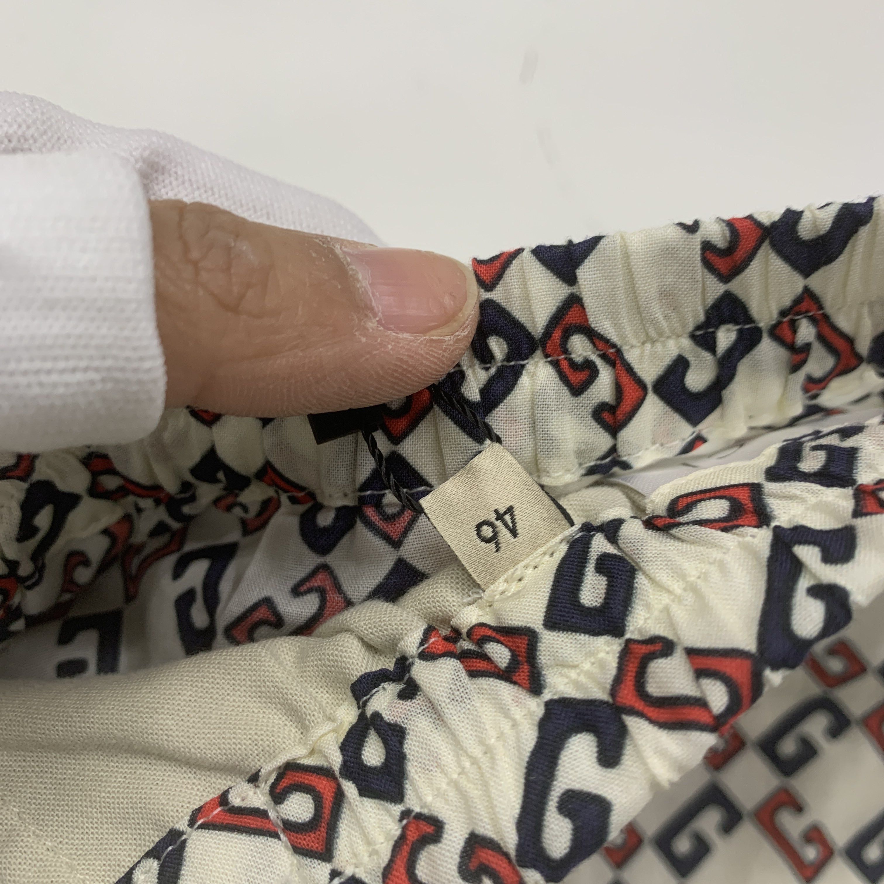 Gucci Gucci Geometric Monogram Cotton Shorts EU 46 Size US 30 / EU 46 - 4 Thumbnail