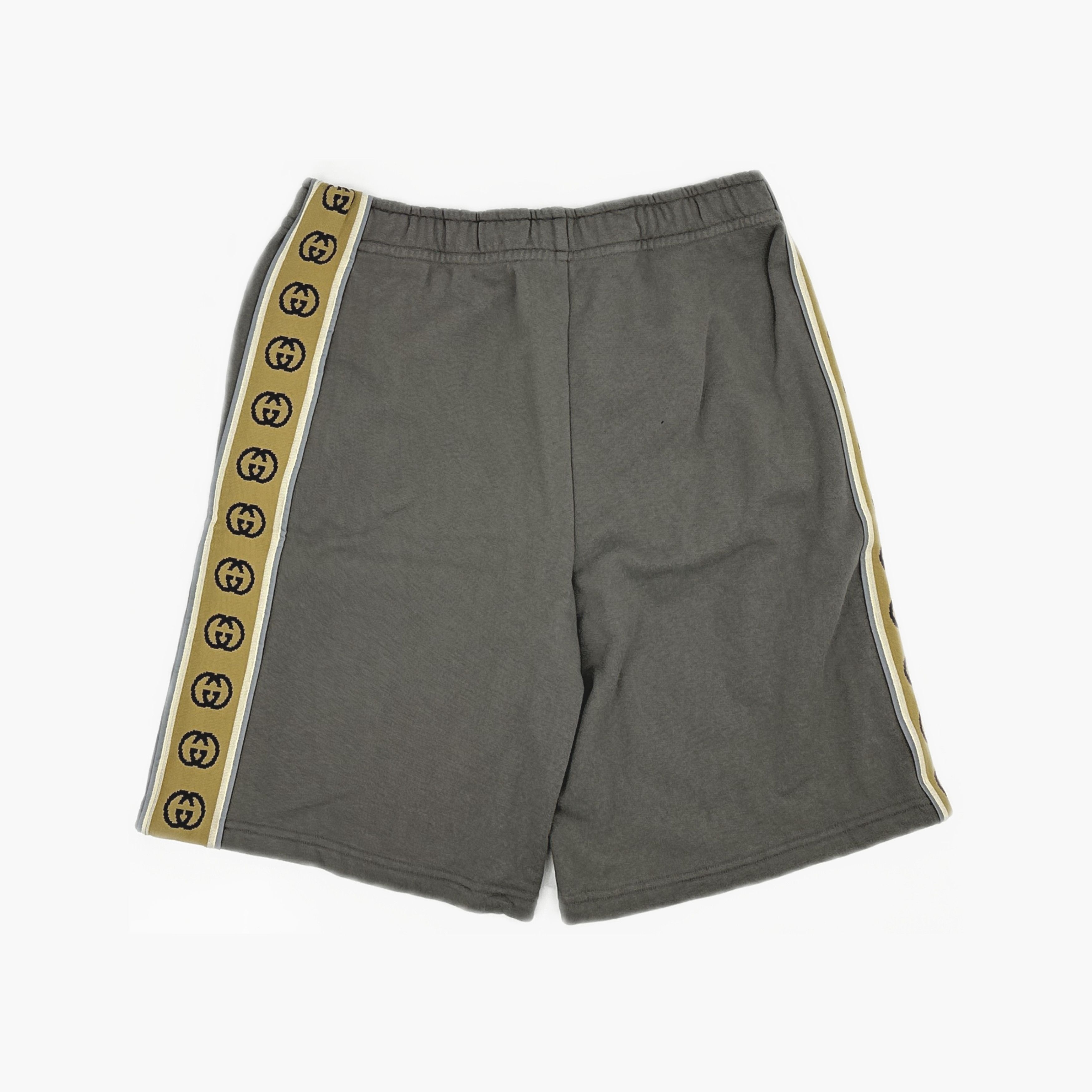 Gucci Gucci Logo Stripe Sweat Shorts XL Size US 36 / EU 52 - 2 Thumbnail