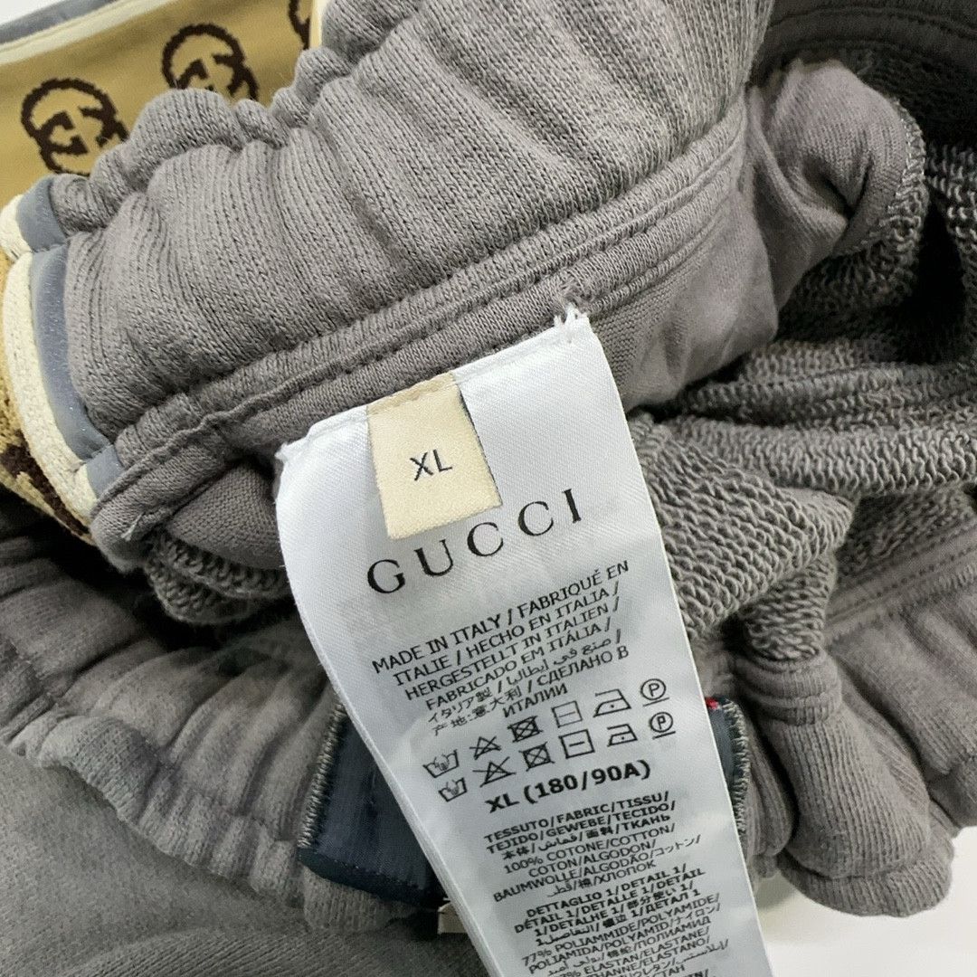 Gucci Gucci Logo Stripe Sweat Shorts XL Size US 36 / EU 52 - 3 Thumbnail