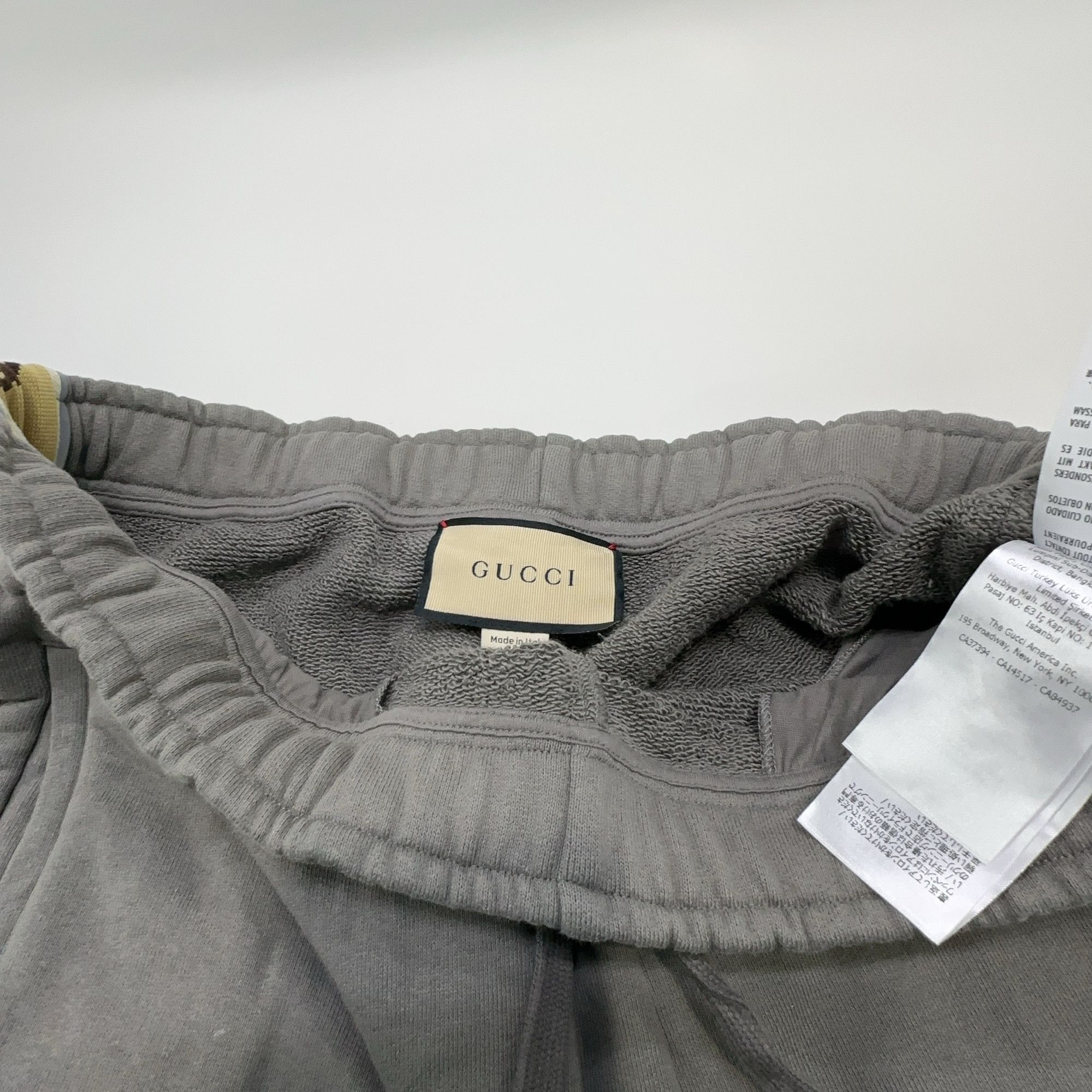 Gucci Gucci Logo Stripe Sweat Shorts XL Size US 36 / EU 52 - 6 Thumbnail