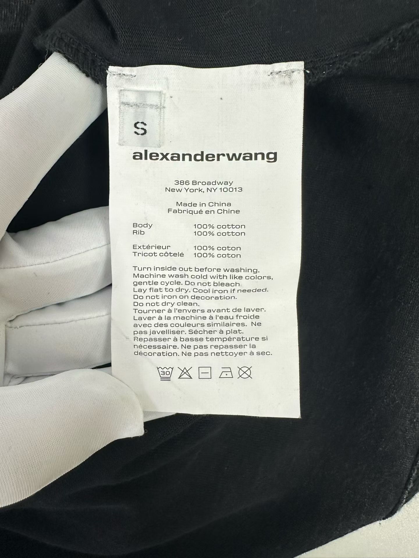 Alexander Wang Alexander Wang Washed Barrage Logo T-Shirt Size S Size US S / EU 44-46 / 1 - 5 Thumbnail