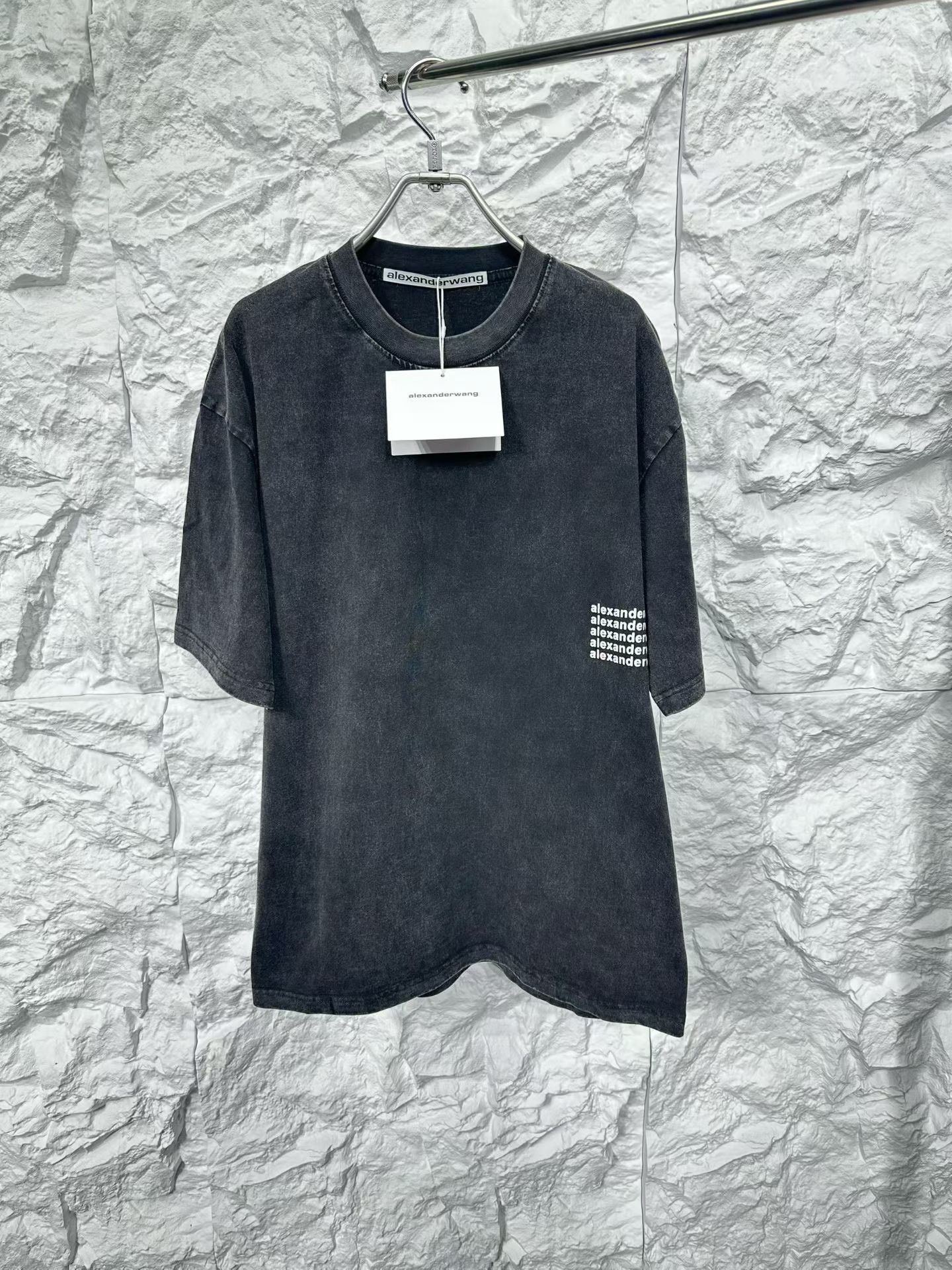 Alexander Wang Alexander Wang Washed Barrage Logo T-Shirt Size S Size US S / EU 44-46 / 1 - 2 Thumbnail