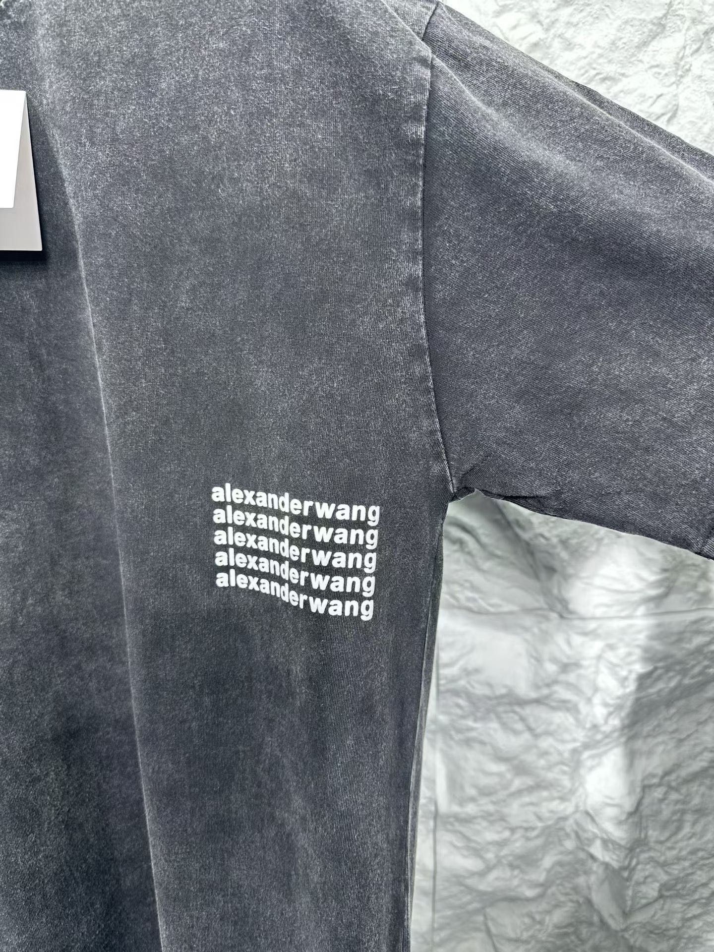 Alexander Wang Alexander Wang Washed Barrage Logo T-Shirt Size S Size US S / EU 44-46 / 1 - 4 Thumbnail