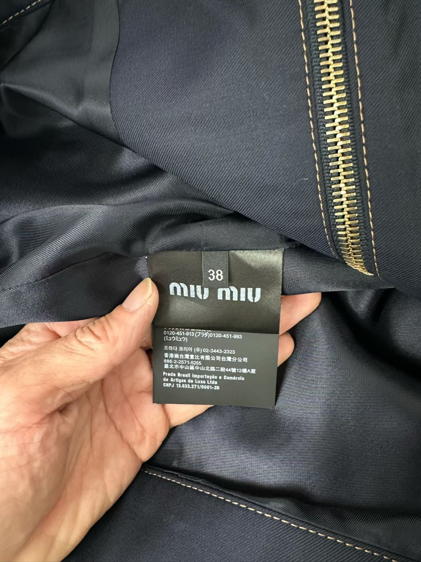 Miu Miu Miu Miu Embroidered Logo Blouson Jacket 38 Size XS / US 0-2 / IT 36-38 - 5 Thumbnail