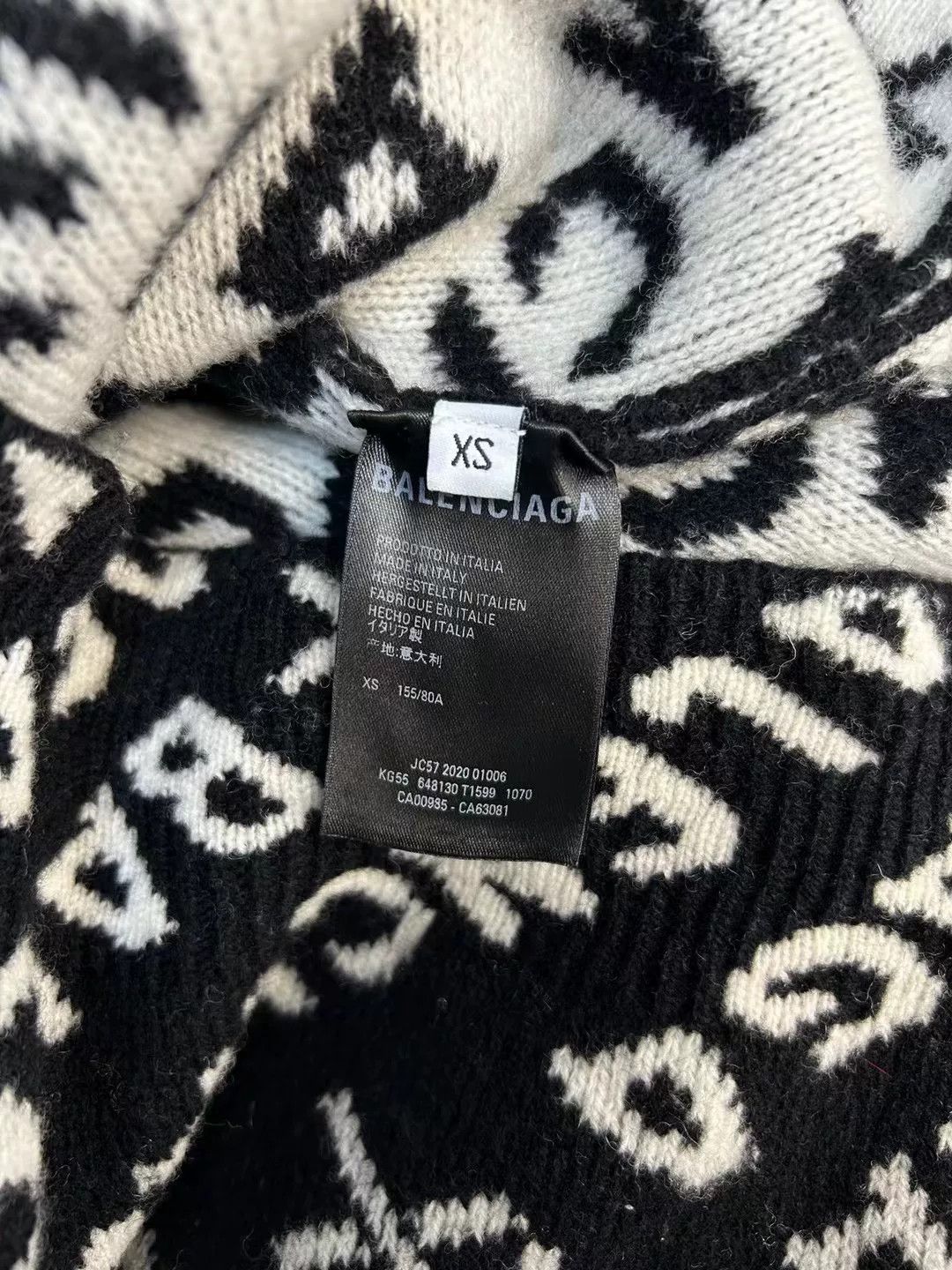 Balenciaga Balenciaga Year of the Ox Logo Knit Sweater XS Size US XS / EU 42 / 0 - 5 Thumbnail