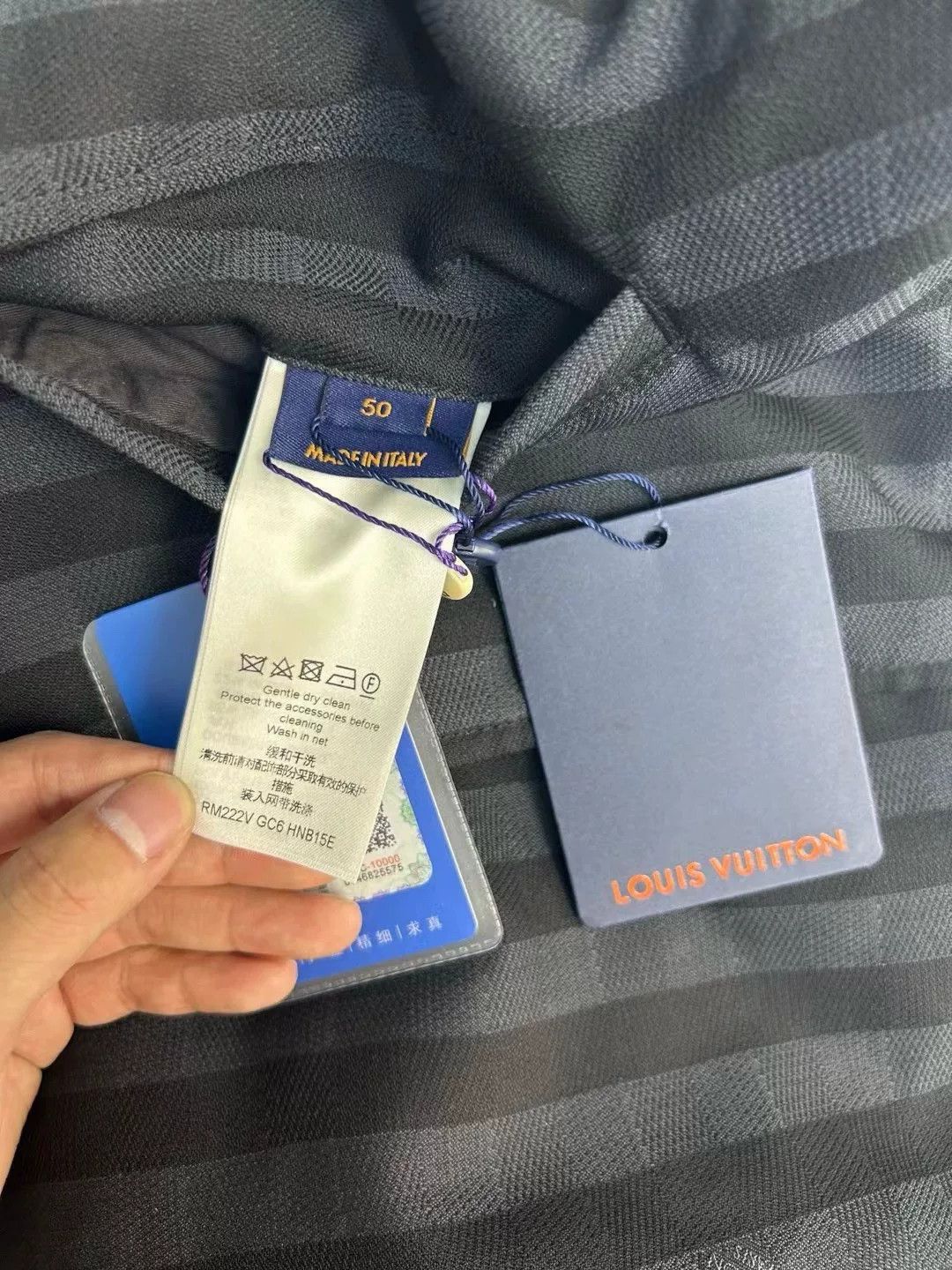 Louis Vuitton Louis Vuitton Reversible Striped Logo Jacket 50 Size US M / EU 48-50 / 2 - 5 Thumbnail