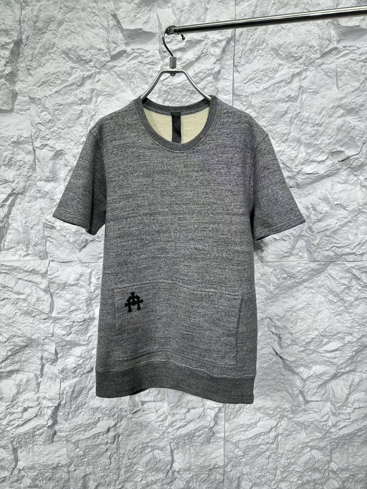 Chrome Hearts Chrome Hearts Leather Patch Short Sleeve Sweatshirt M Size US M / EU 48-50 / 2 - 2 Thumbnail