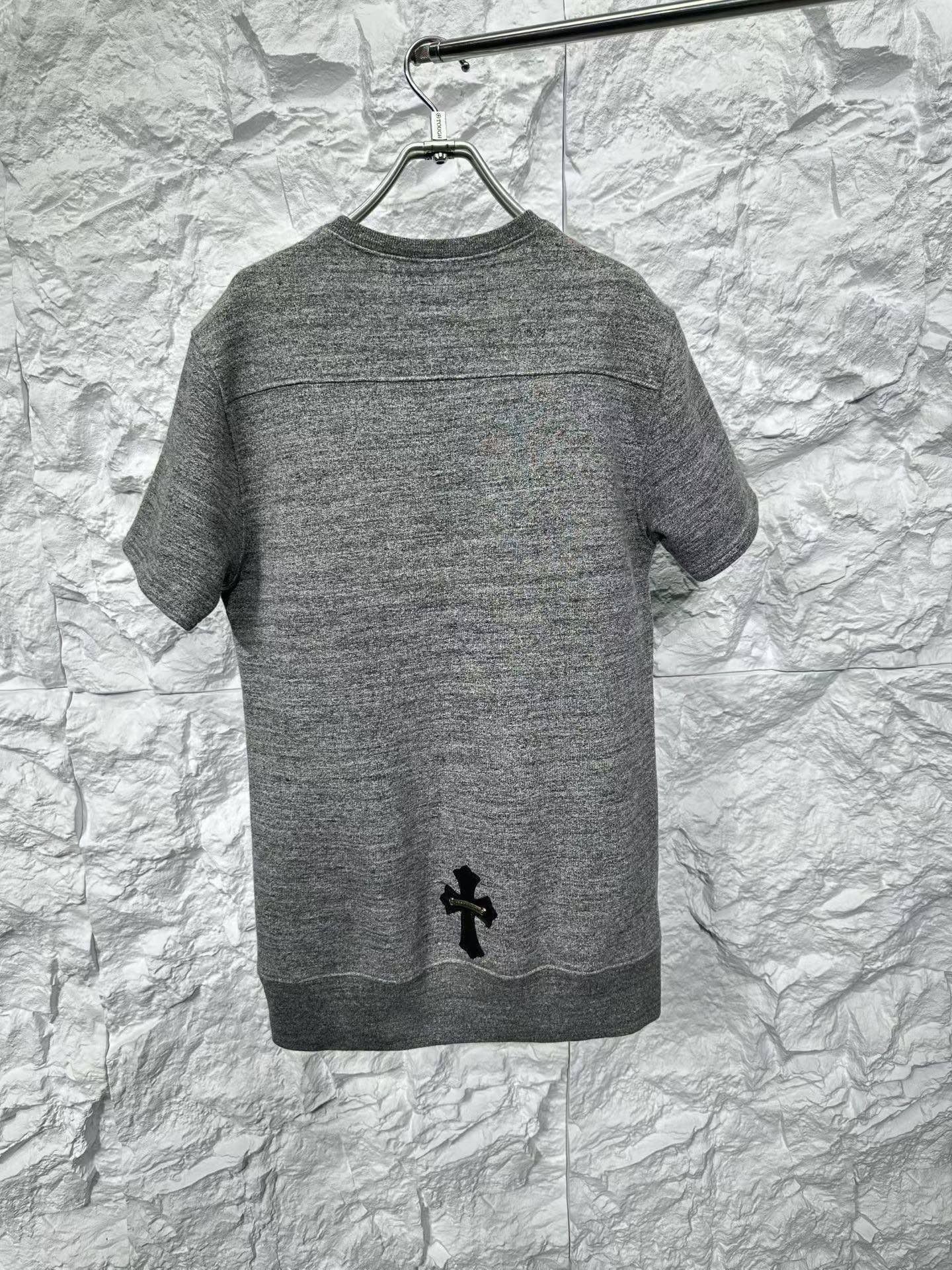 Chrome Hearts Chrome Hearts Leather Patch Short Sleeve Sweatshirt M Size US M / EU 48-50 / 2 - 3 Thumbnail