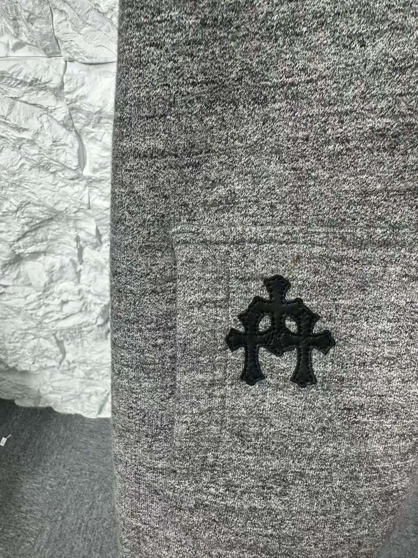 Chrome Hearts Chrome Hearts Leather Patch Short Sleeve Sweatshirt M Size US M / EU 48-50 / 2 - 4 Thumbnail