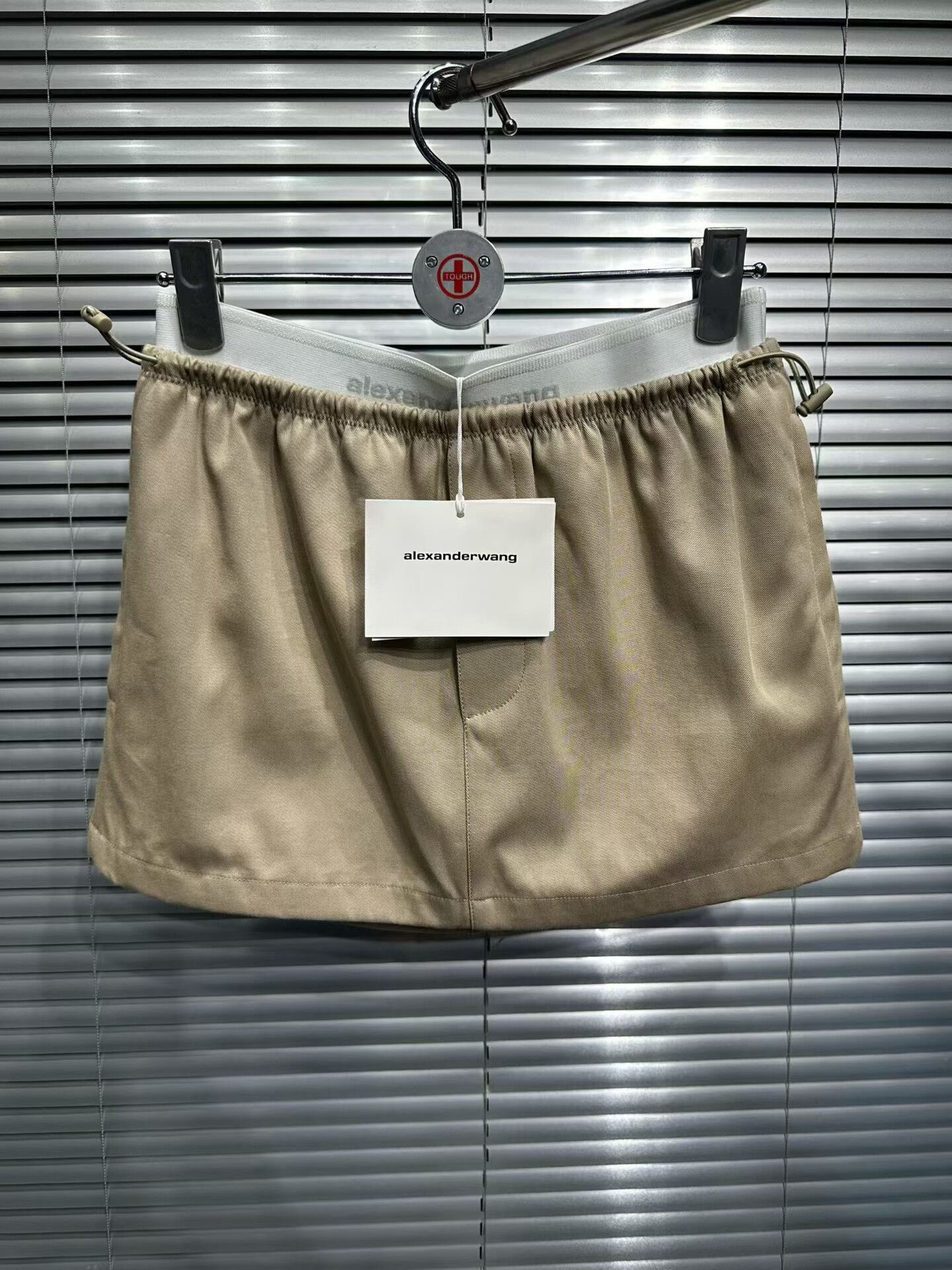 Alexander Wang Alexander Wang Double Waist Logo Mini Skirt XS Size 26" / US 2 / IT 38 - 2 Thumbnail