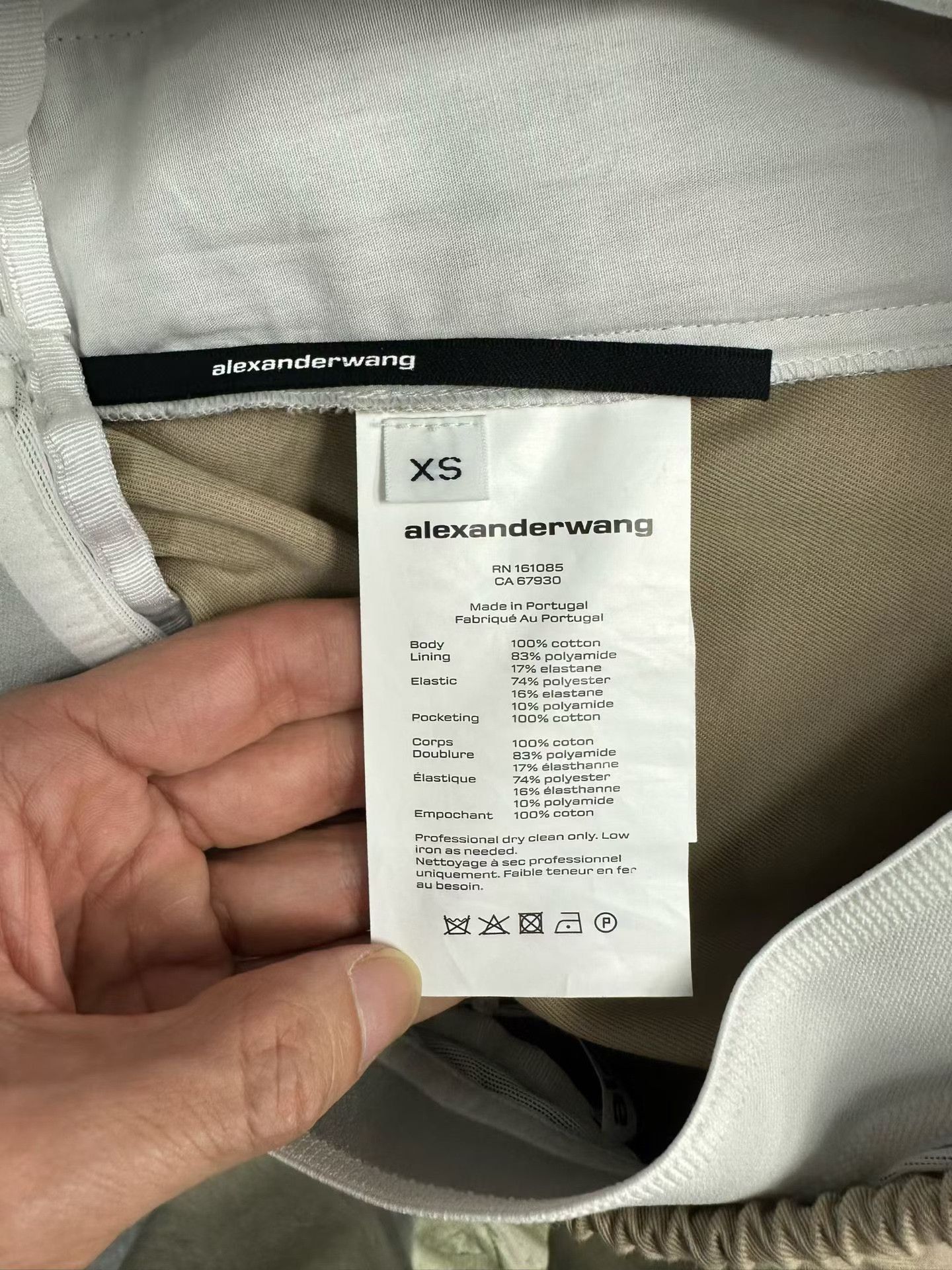 Alexander Wang Alexander Wang Double Waist Logo Mini Skirt XS Size 26" / US 2 / IT 38 - 5 Thumbnail