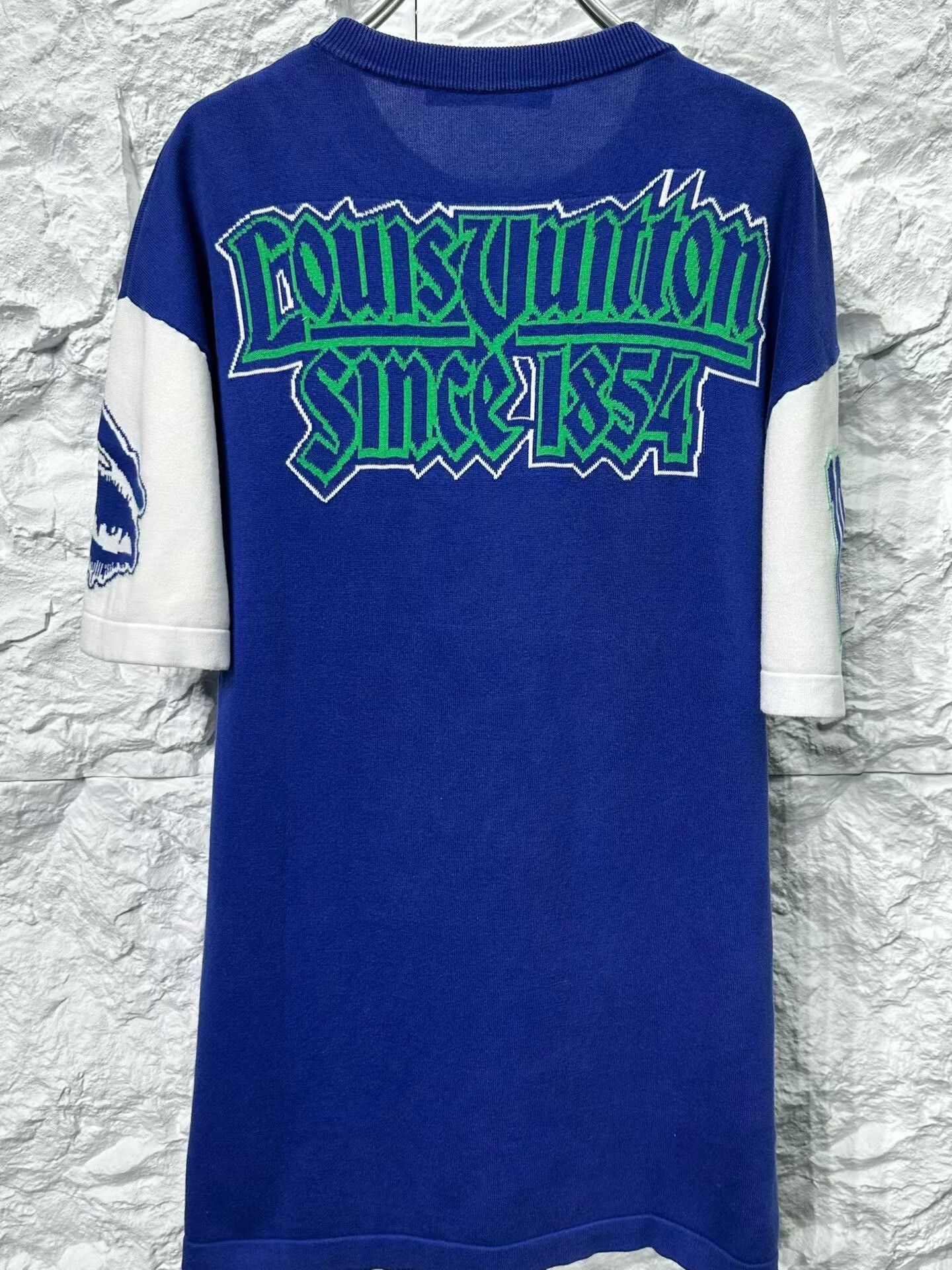 Louis Vuitton Louis Vuitton FW23 Graphic Knit T-Shirt M Size US M / EU 48-50 / 2 - 4 Thumbnail