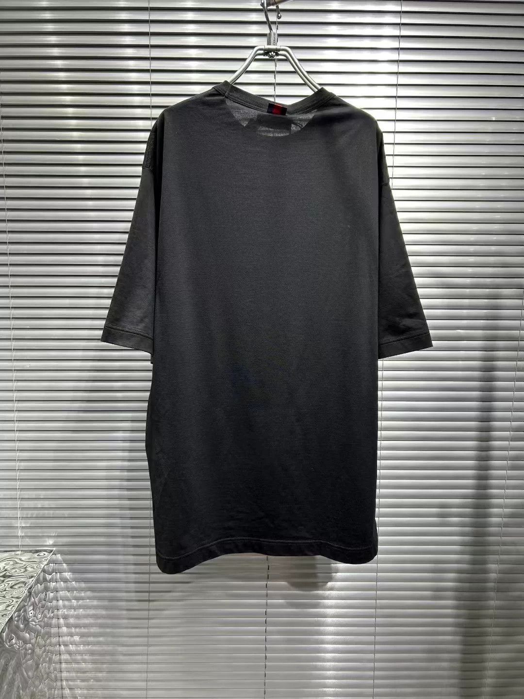 Gucci Gucci Logo Embroidery Cotton T-Shirt Size M Size US M / EU 48-50 / 2 - 3 Thumbnail