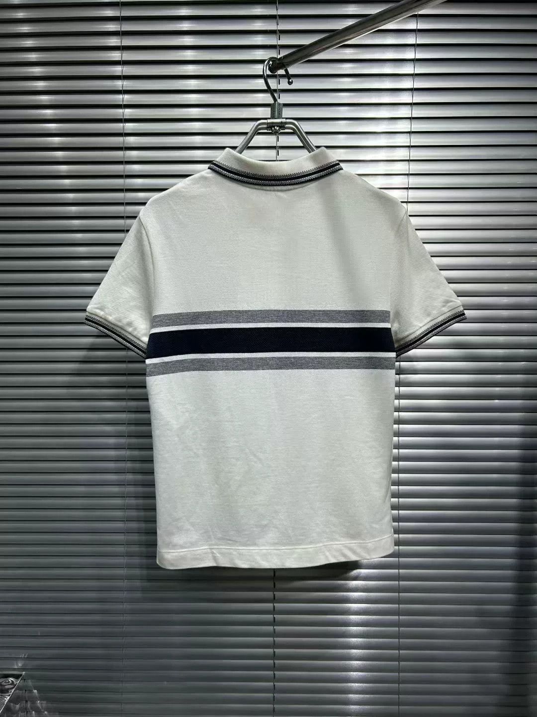Dior Dior Striped Logo Jacquard Polo Shirt XS Size XS / US 0-2 / IT 36-38 - 3 Thumbnail