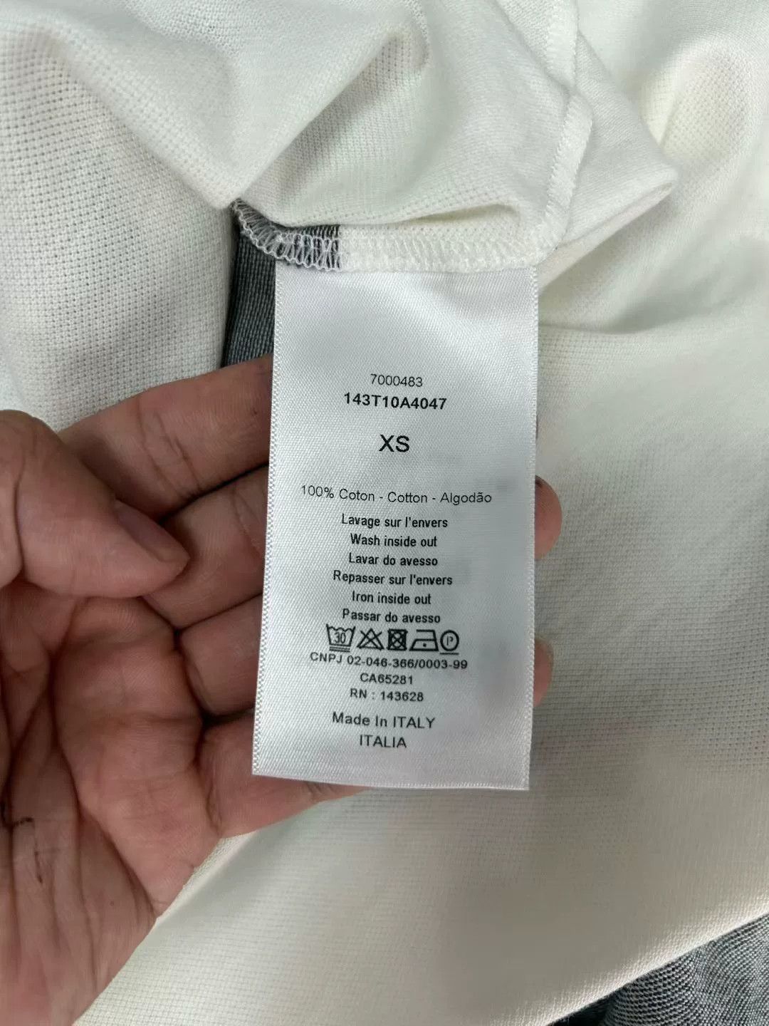 Dior Dior Striped Logo Jacquard Polo Shirt XS Size XS / US 0-2 / IT 36-38 - 5 Thumbnail