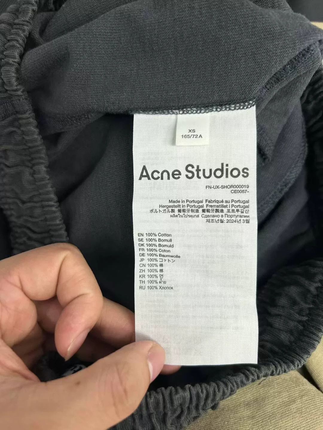 Acne Studios Acne Studios Logo Embroidered Jersey Shorts XS Size US 28 / EU 44 - 5 Thumbnail