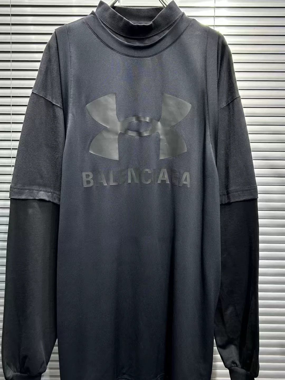 Balenciaga Balenciaga x Under Armour Layered Mesh Jersey Size 1 Size US S / EU 44-46 / 1 - 5 Thumbnail