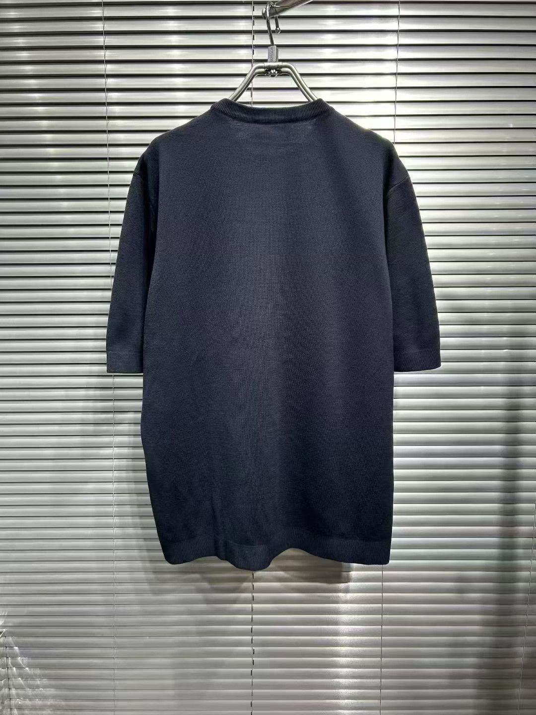 Gucci Gucci Logo Collar Silk Cotton Knit T-Shirt XL Size US XL / EU 56 / 4 - 3 Thumbnail