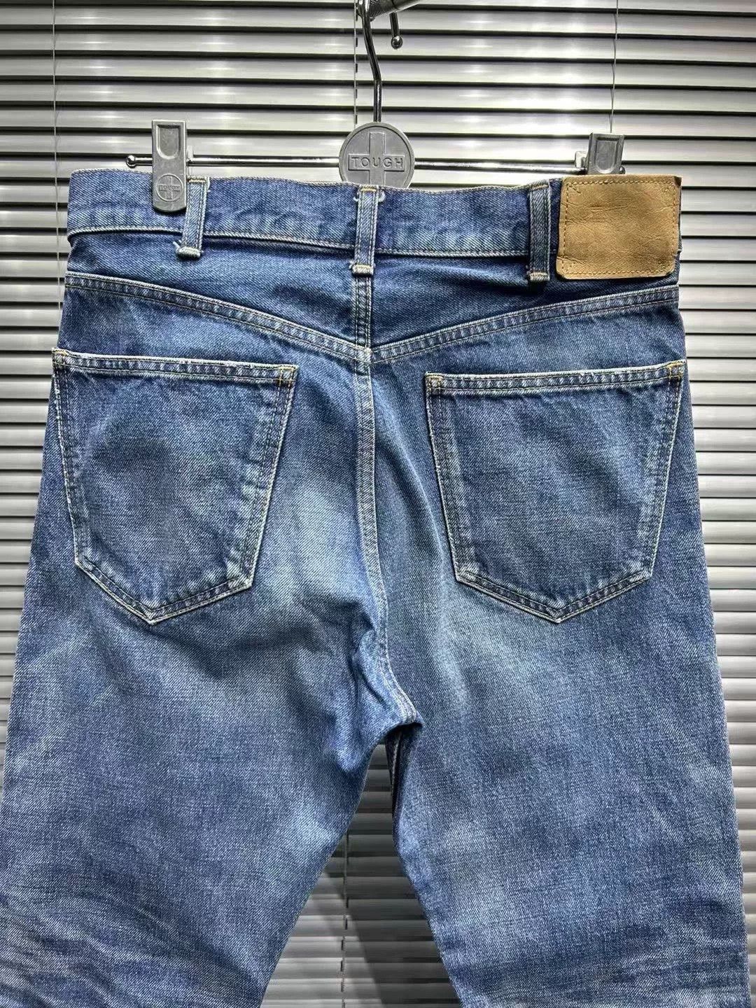 Celine CELINE Distressed Hem Washed Blue Denim Jeans 28 Size US 28 / EU 44 - 4 Thumbnail