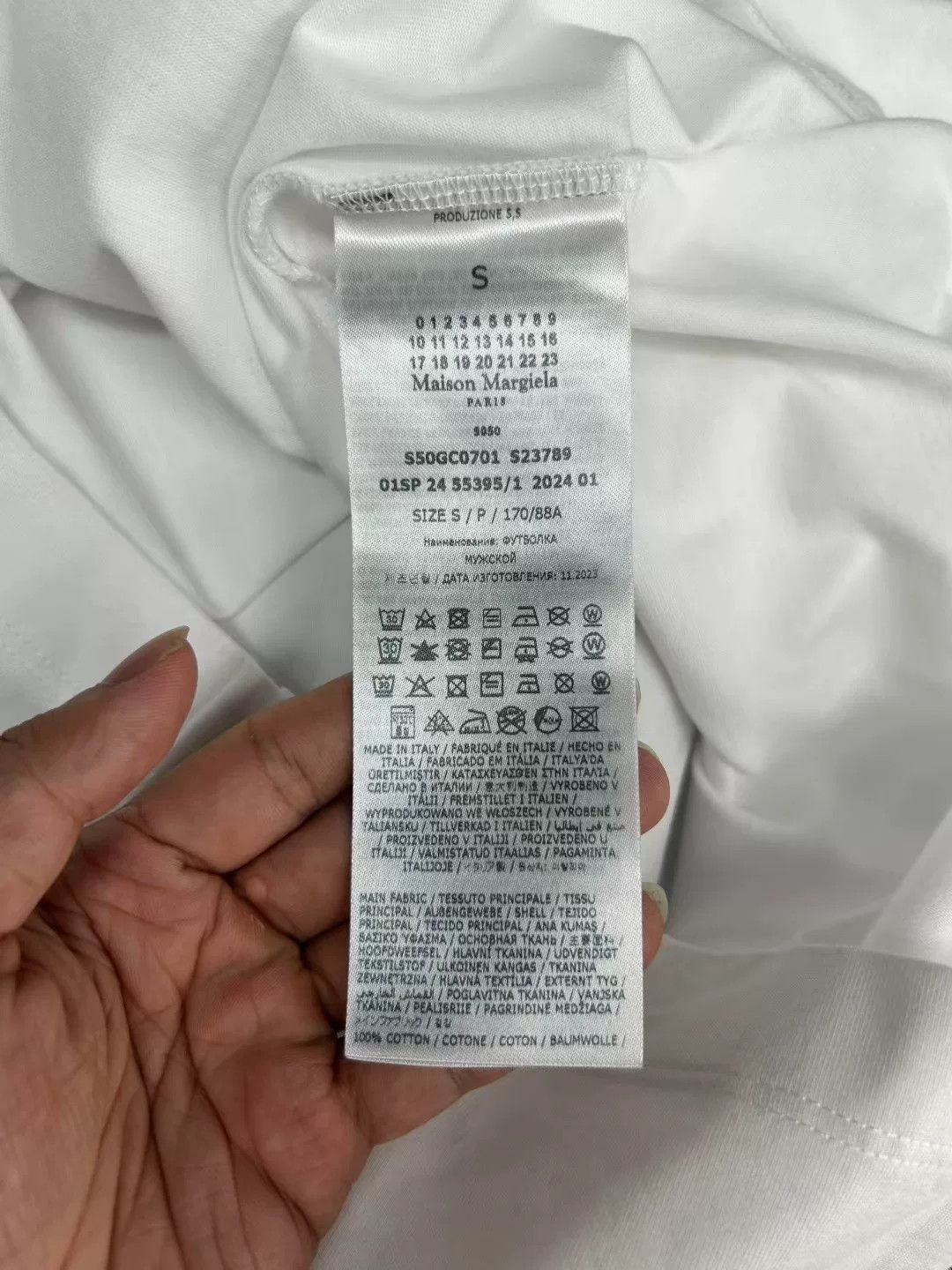 Maison Margiela Maison Margiela Numeric Logo T-Shirt US S Size US S / EU 44-46 / 1 - 5 Thumbnail