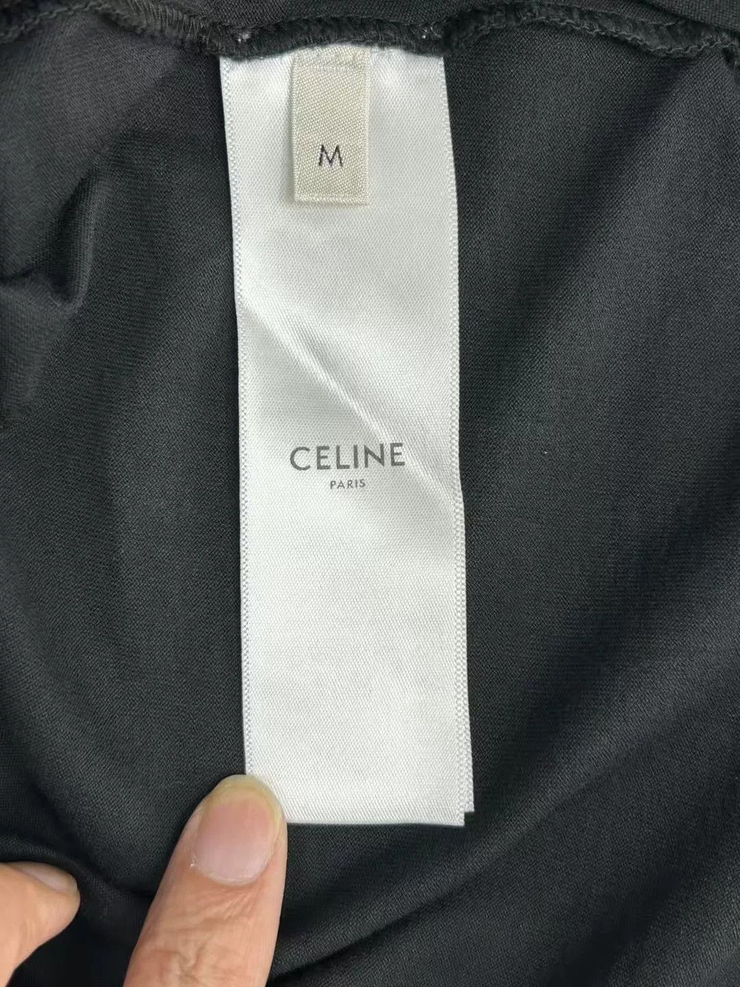 Celine Celine Tie-Dye Logo T-Shirt M Size US M / EU 48-50 / 2 - 5 Thumbnail