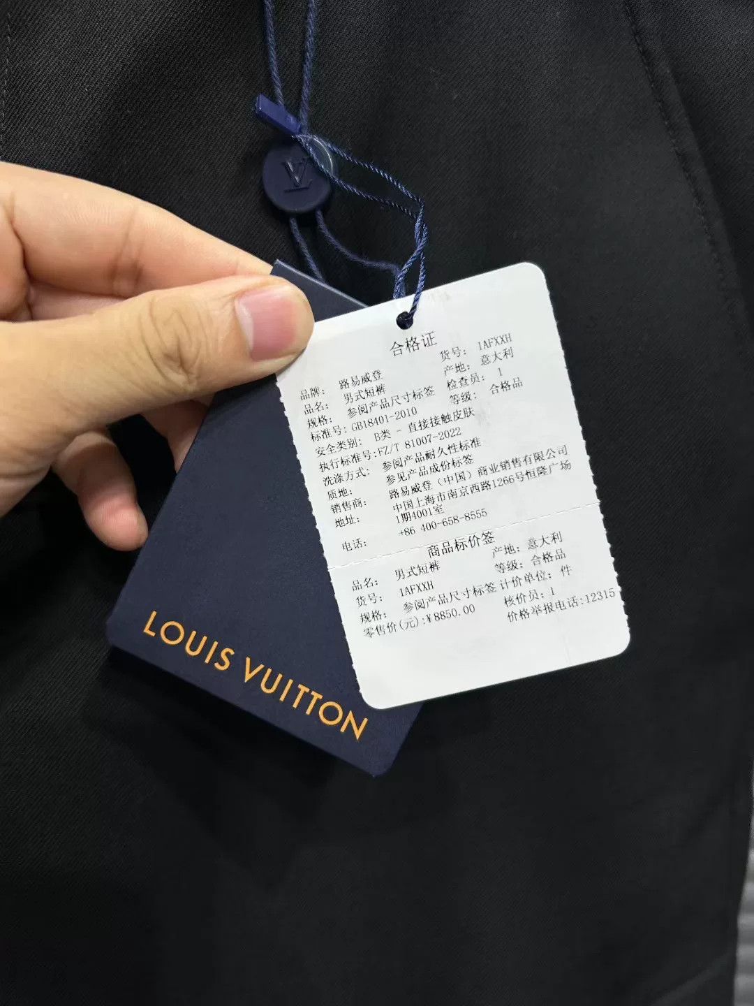 Louis Vuitton Louis Vuitton Metal Logo Cargo Shorts Size 34 Size US 34 / EU 50 - 4 Thumbnail