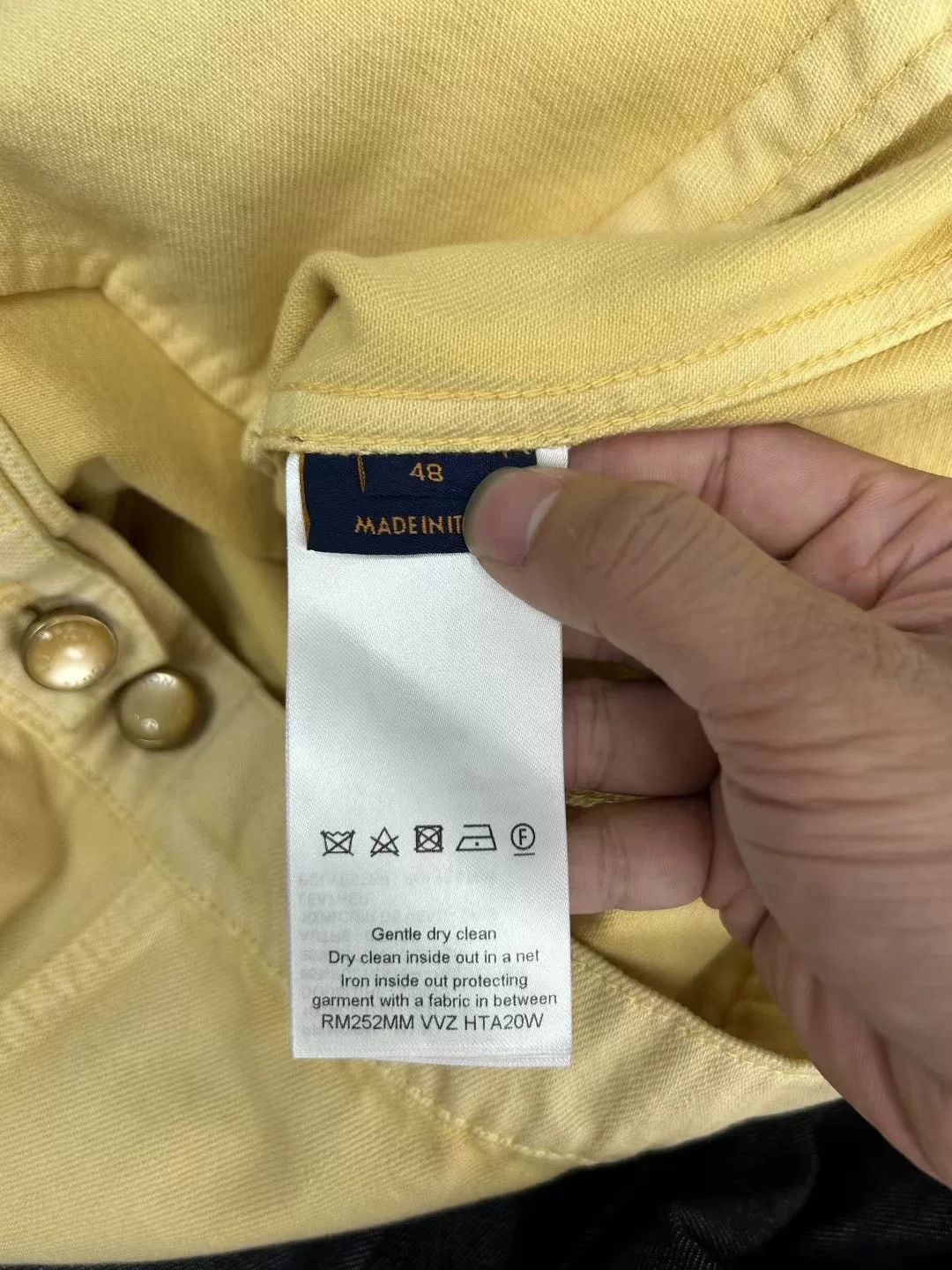 Louis Vuitton Louis Vuitton Monogram Embossed Denim Jacket 48 Size US M / EU 48-50 / 2 - 5 Thumbnail