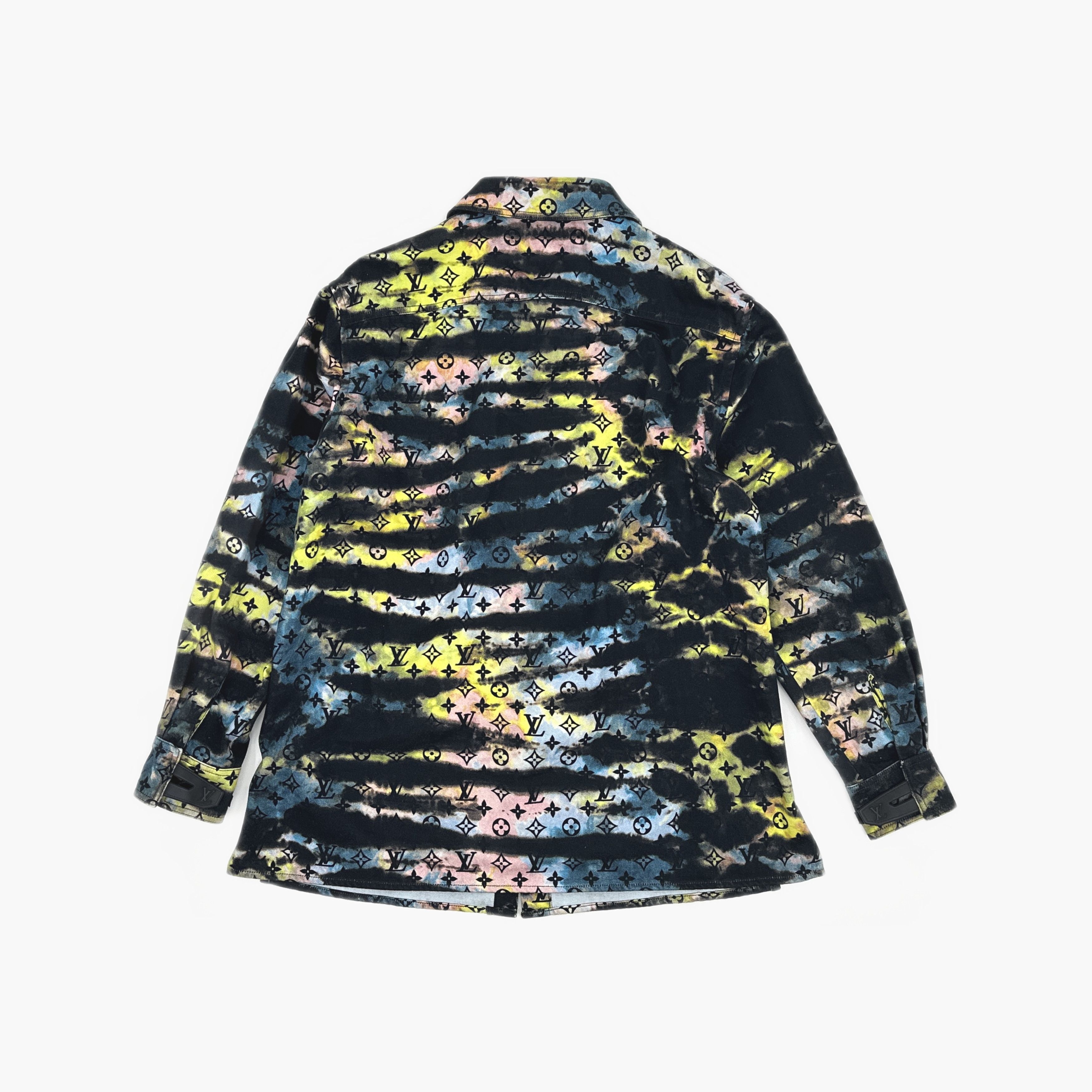 Louis Vuitton Louis Vuitton Tie-Dye Monogram Denim Shirt S Size US S / EU 44-46 / 1 - 2 Thumbnail