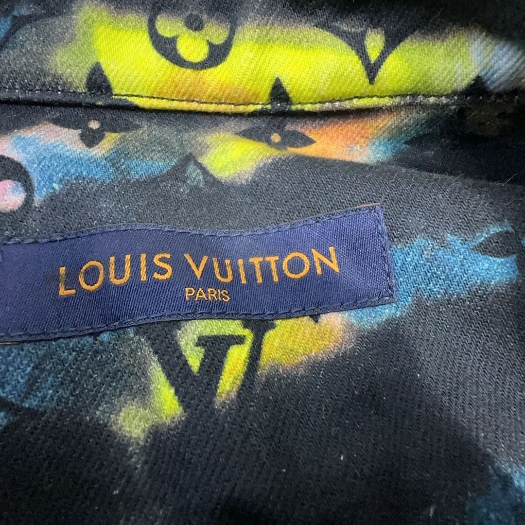 Louis Vuitton Louis Vuitton Tie-Dye Monogram Denim Shirt S Size US S / EU 44-46 / 1 - 3 Thumbnail