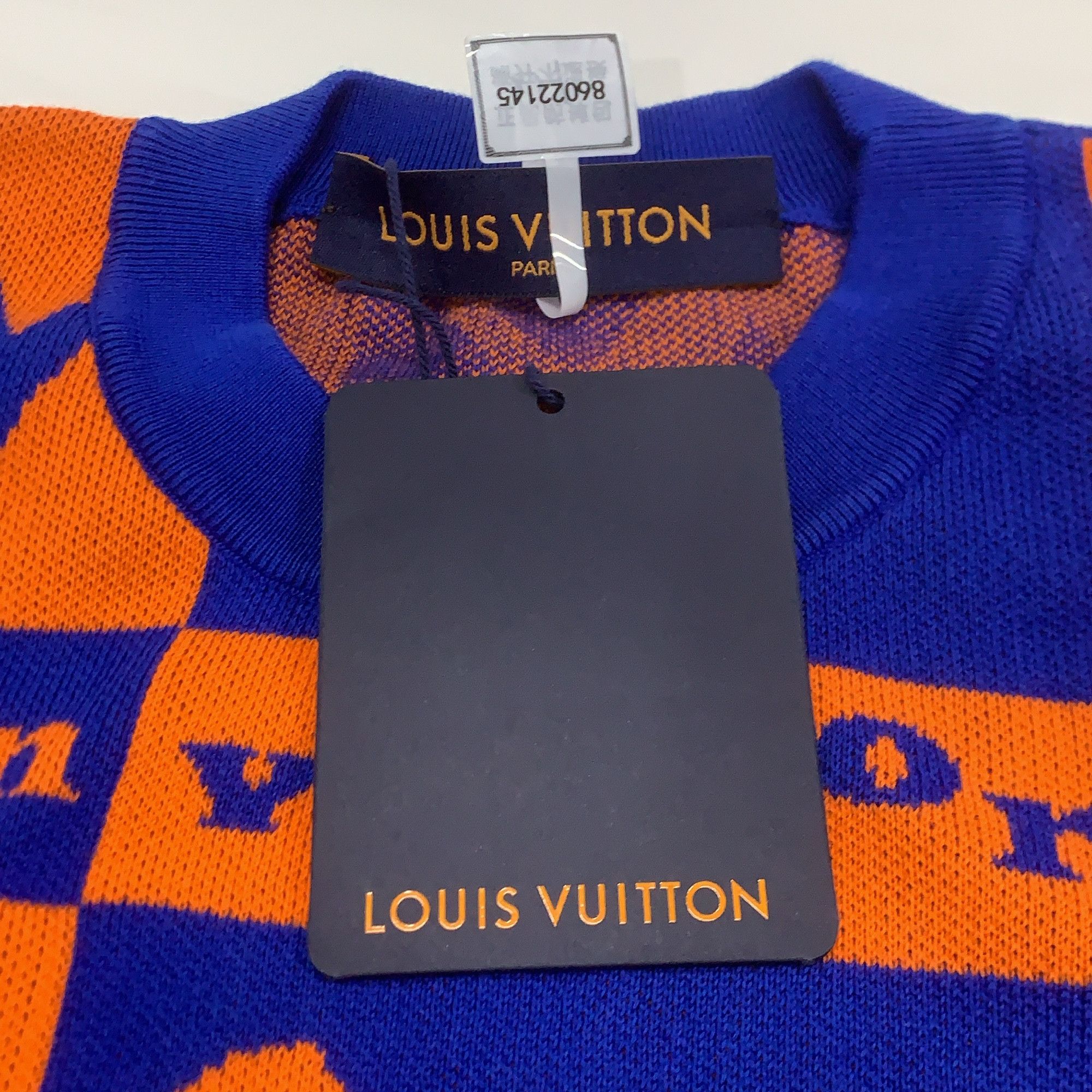 Louis Vuitton Louis Vuitton SS23 Saxophone Graphic Knit T-Shirt XS Size US XS / EU 42 / 0 - 4 Thumbnail