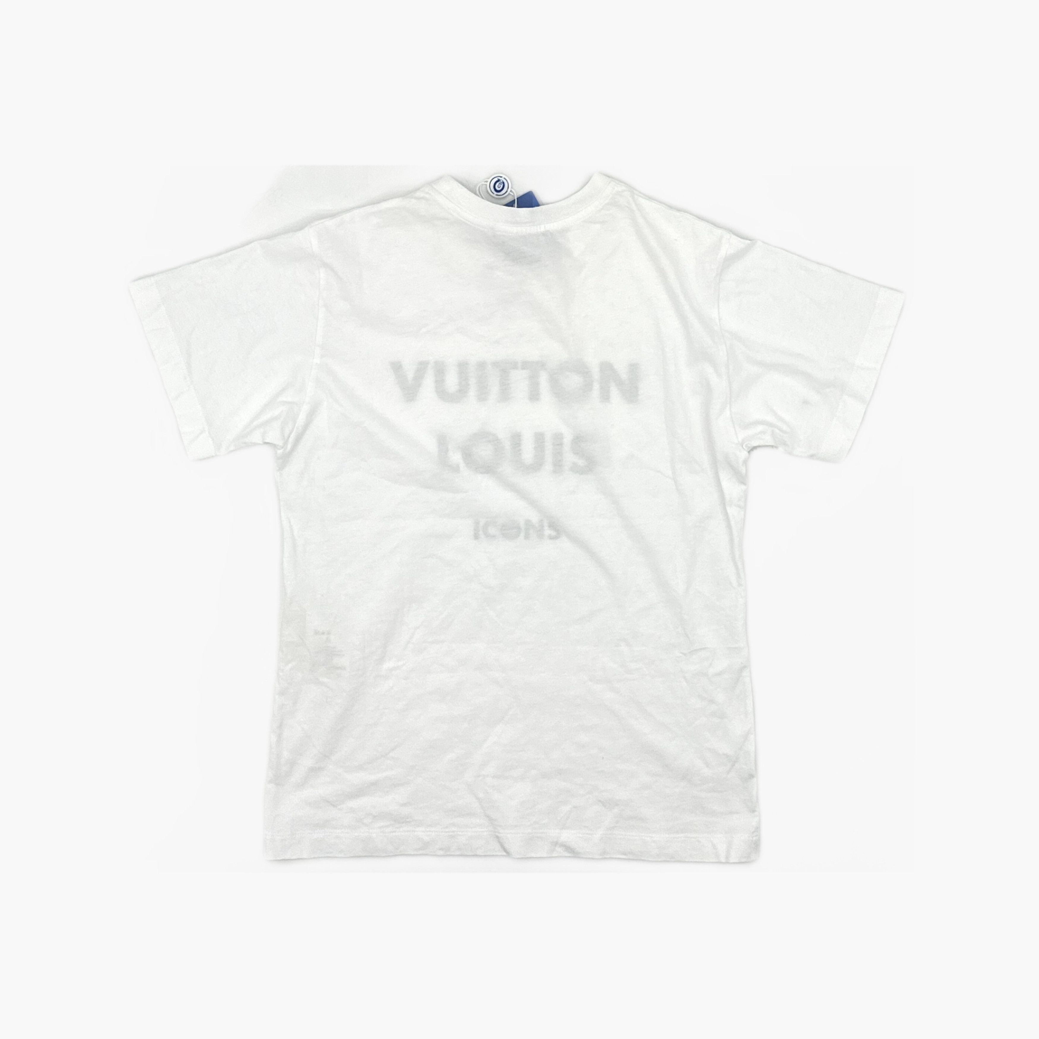 Louis Vuitton Louis Vuitton Chain Detail Logo T-Shirt S Size S / US 4 / IT 40 - 2 Thumbnail