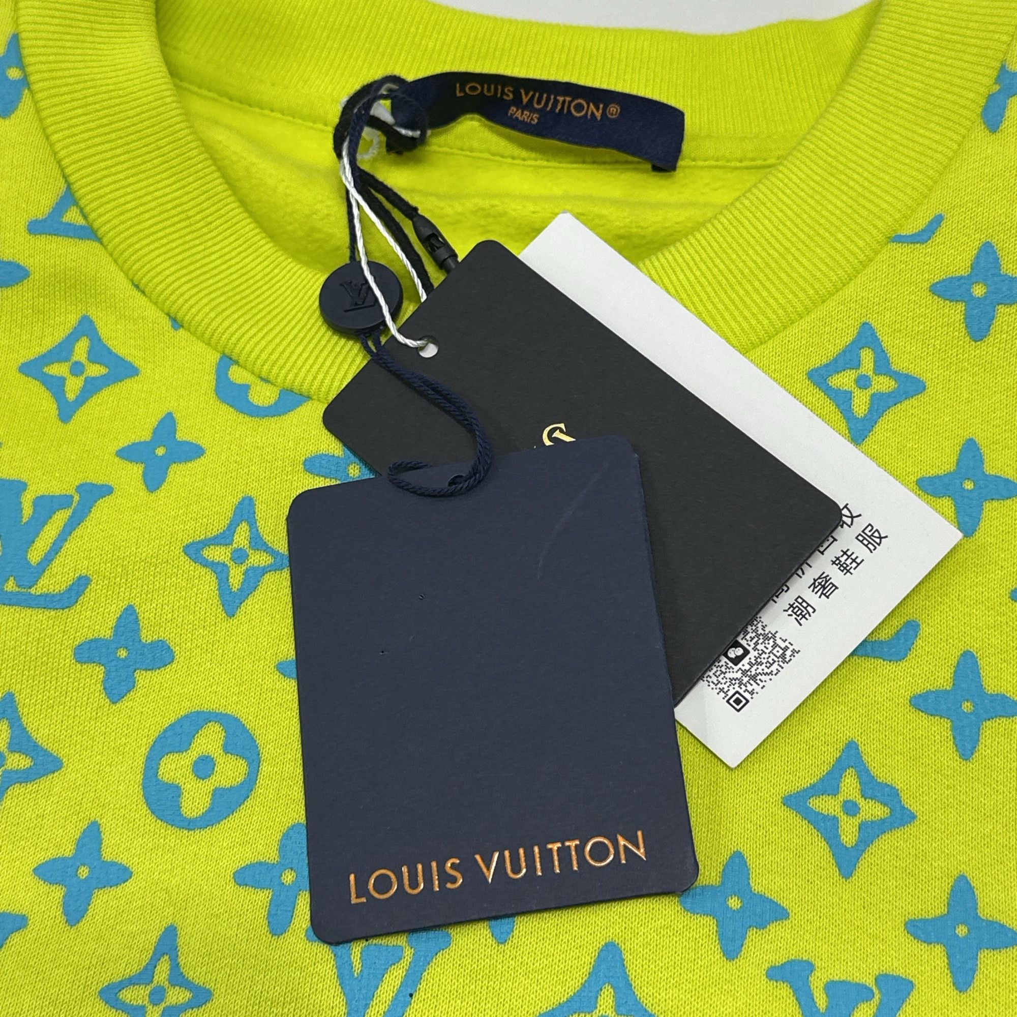 Louis Vuitton Louis Vuitton Monogram Logo Sweatshirt Size M Size US M / EU 48-50 / 2 - 3 Thumbnail