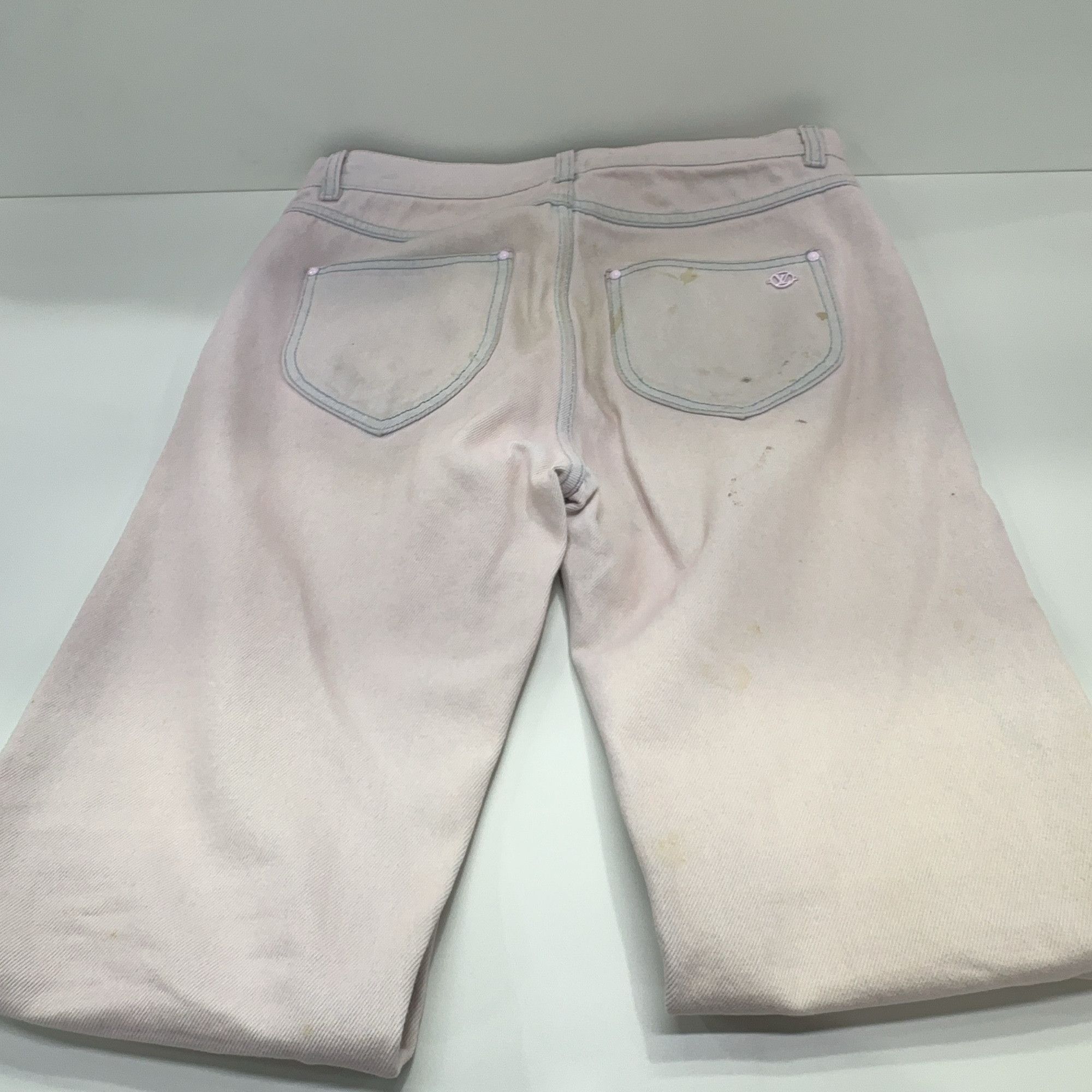 Louis Vuitton Louis Vuitton Pink Slim Denim Jeans 29 Size US 29 - 9 Thumbnail