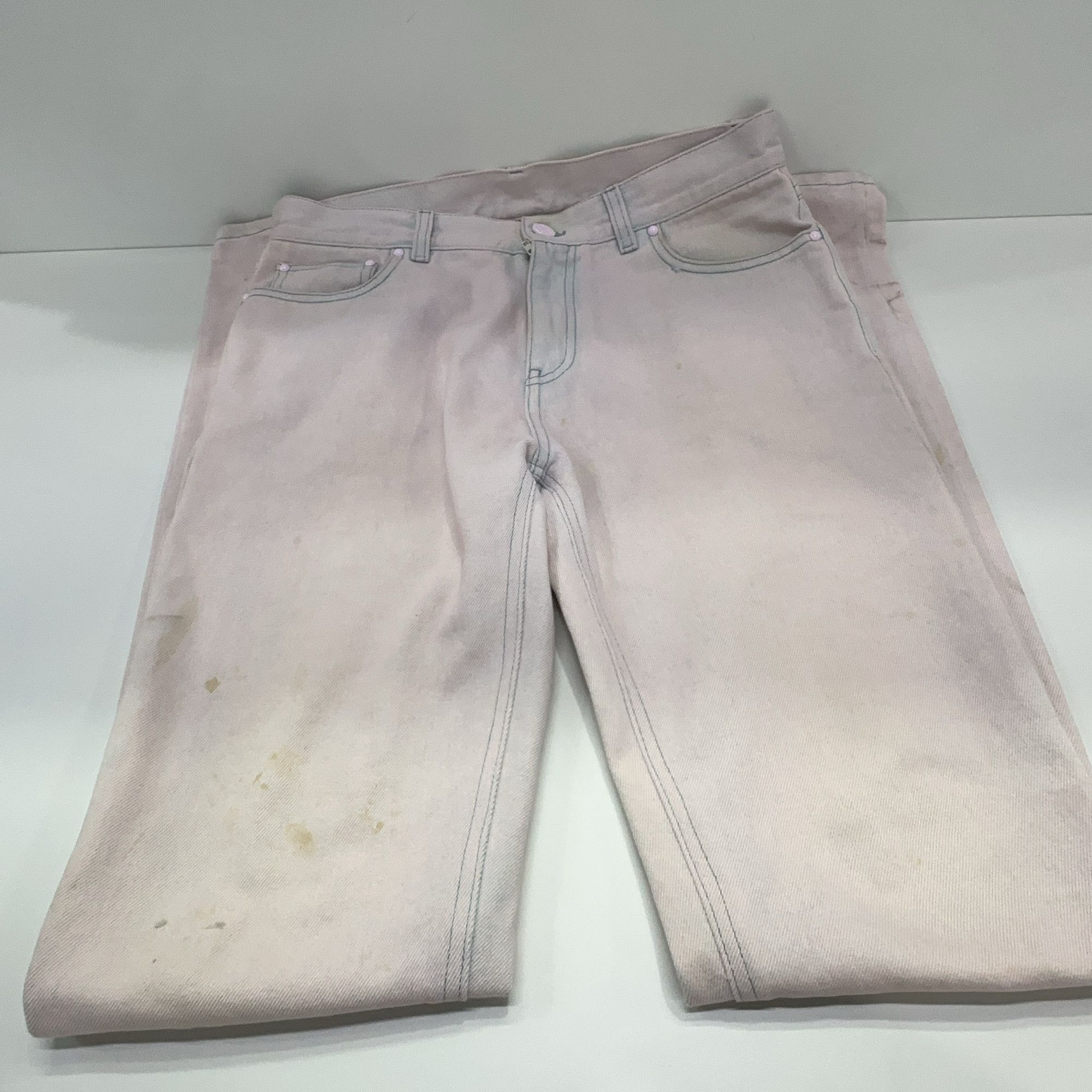 Louis Vuitton Louis Vuitton Pink Slim Denim Jeans 29 Size US 29 - 6 Thumbnail