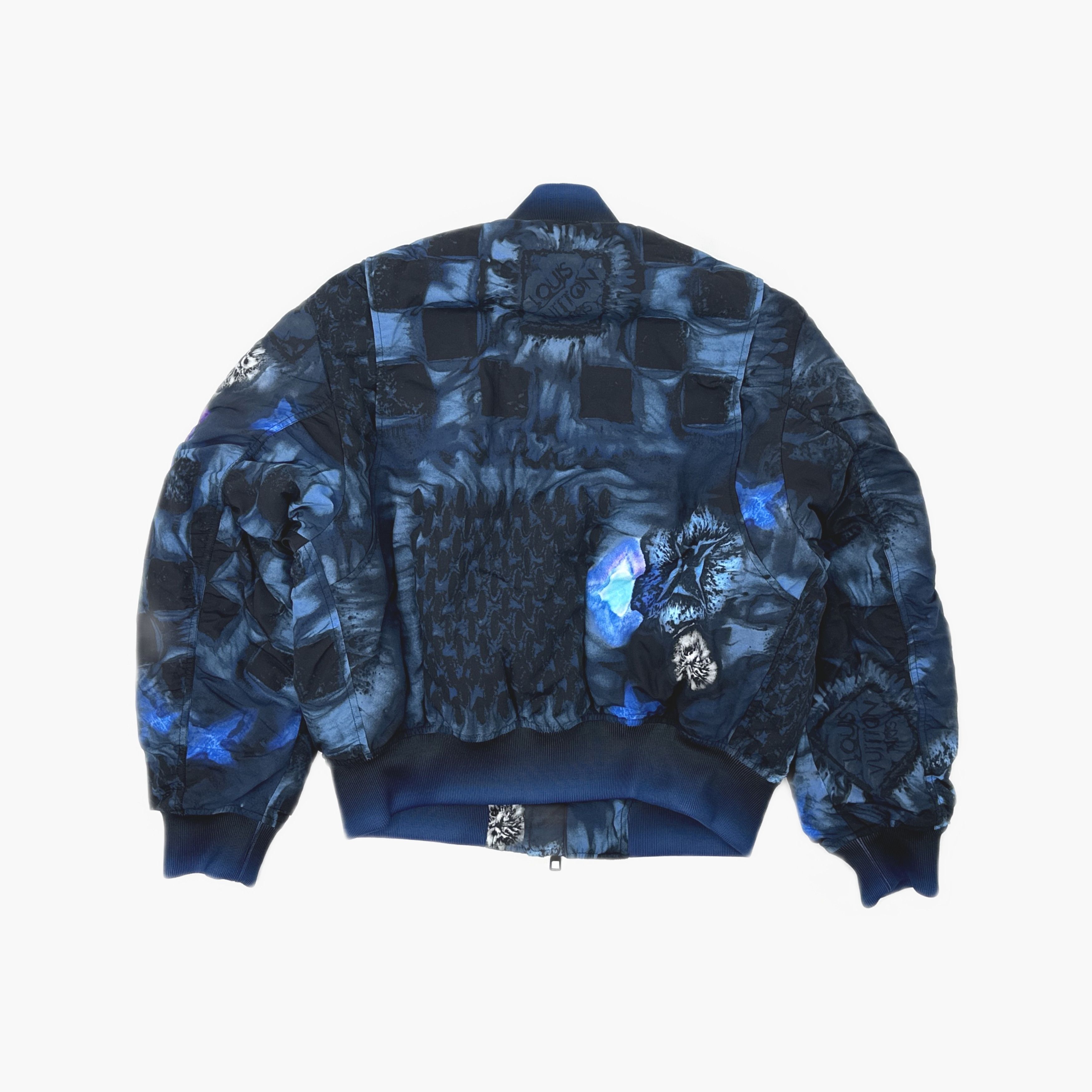 Louis Vuitton Louis Vuitton SS21 Salt Print Bomber Jacket 48 Size US M / EU 48-50 / 2 - 2 Thumbnail