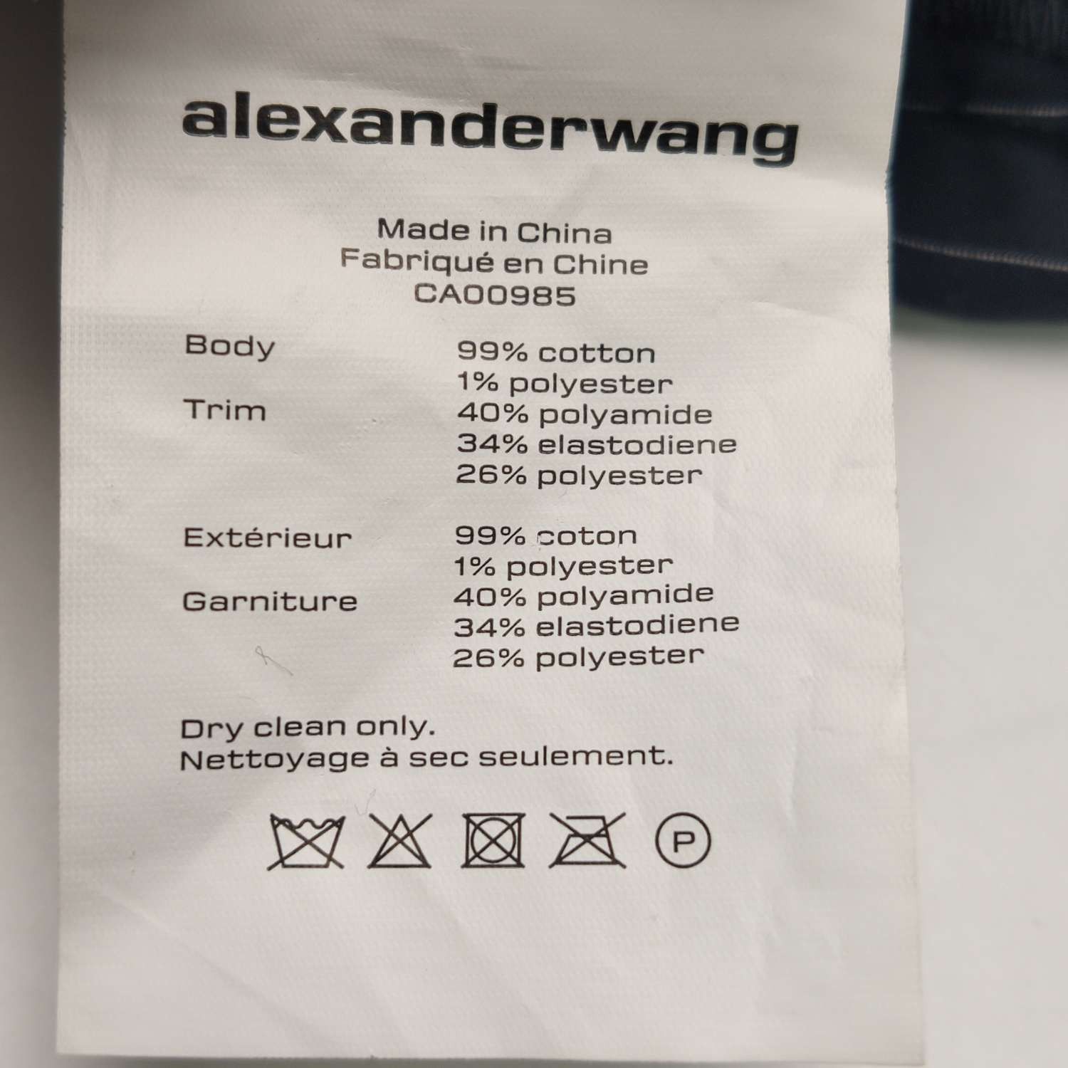Alexander Wang Alexander Wang Women 28 Pants Size 28" / US 6 / IT 42 - 7 Thumbnail