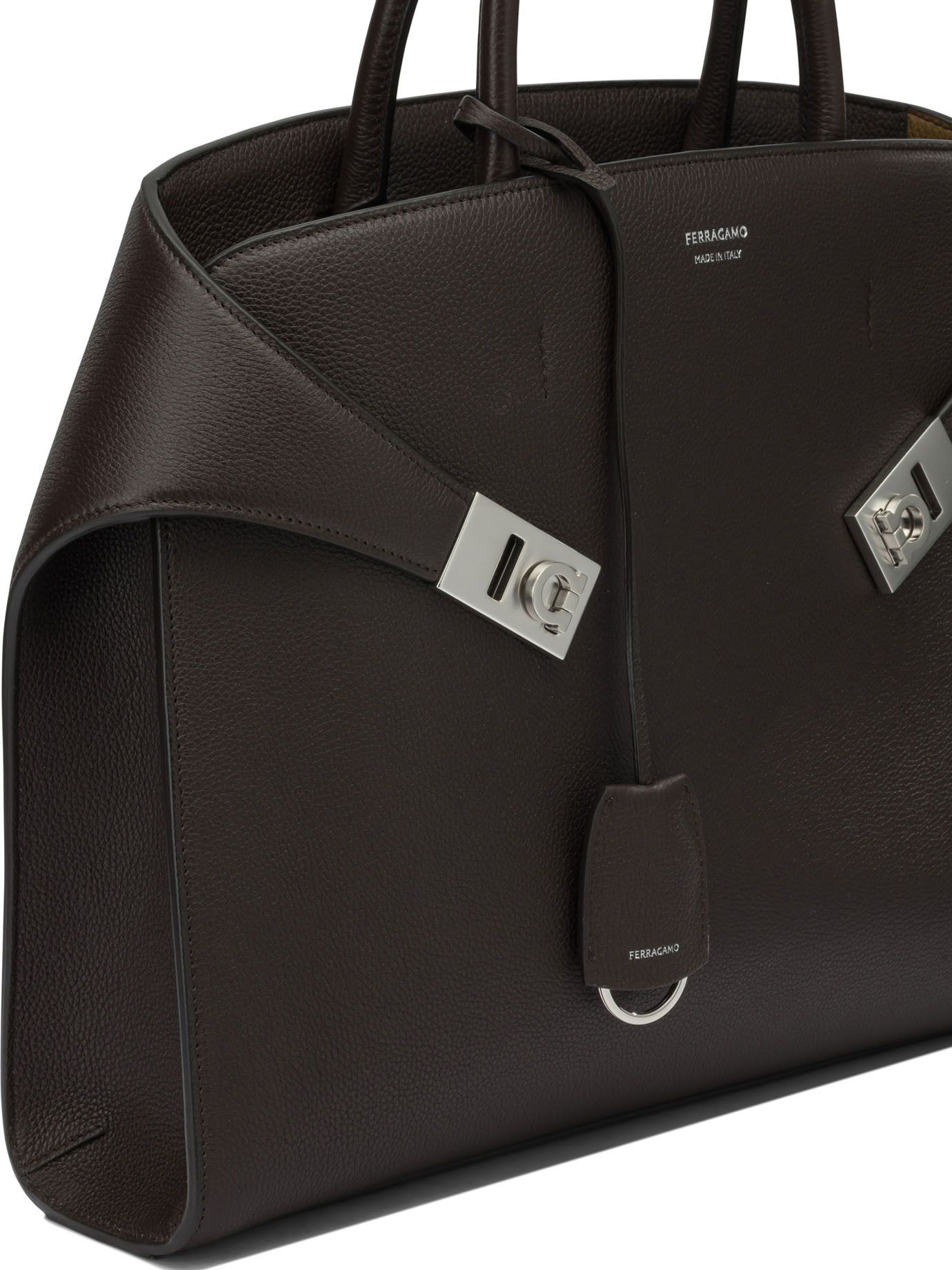 Salvatore Ferragamo Hug Medium Handbag Size ONE SIZE - 4 Thumbnail