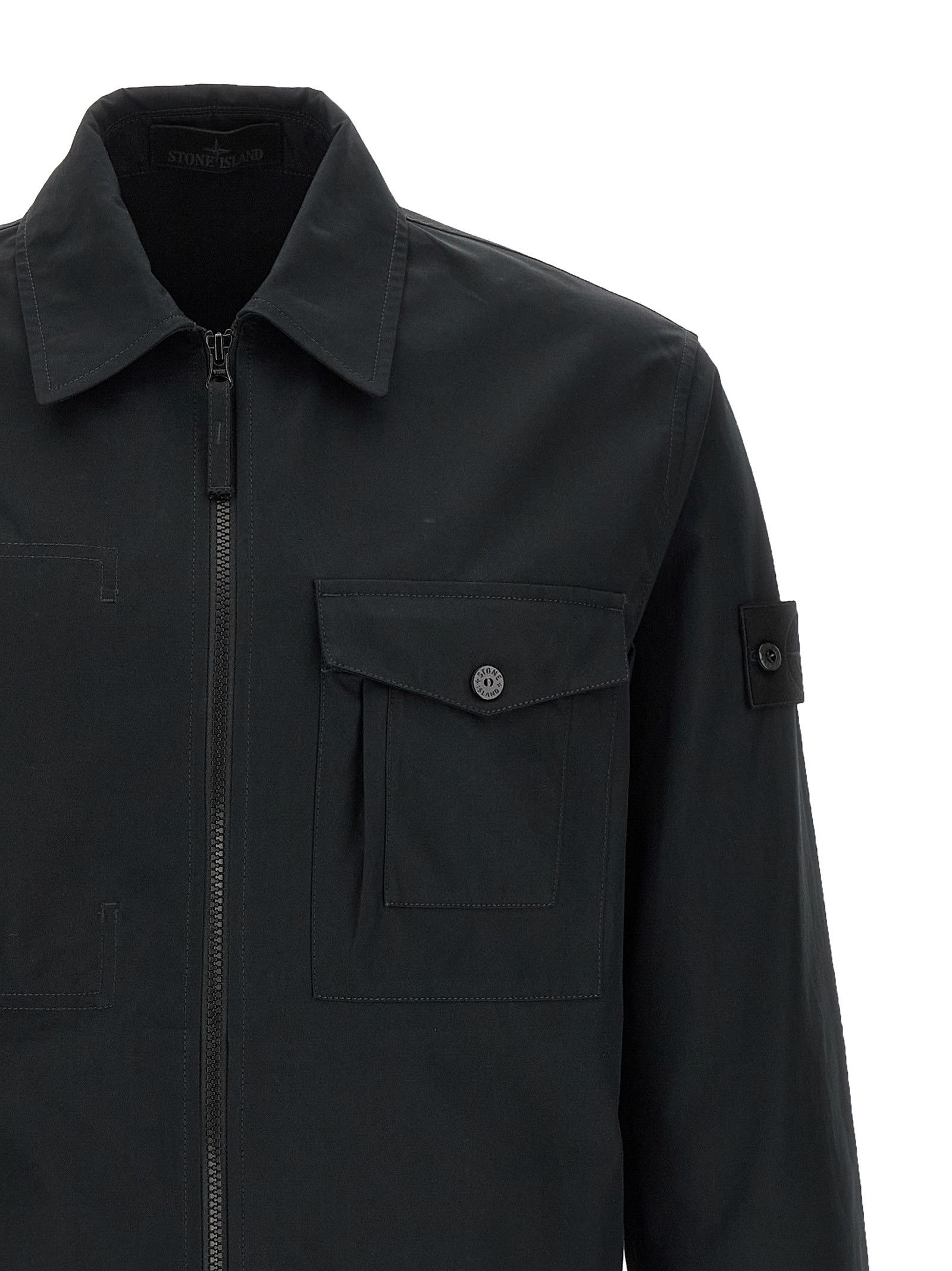 Stone Island Cotton Overshirt Size US XXL / EU 58 / 5 - 3 Thumbnail