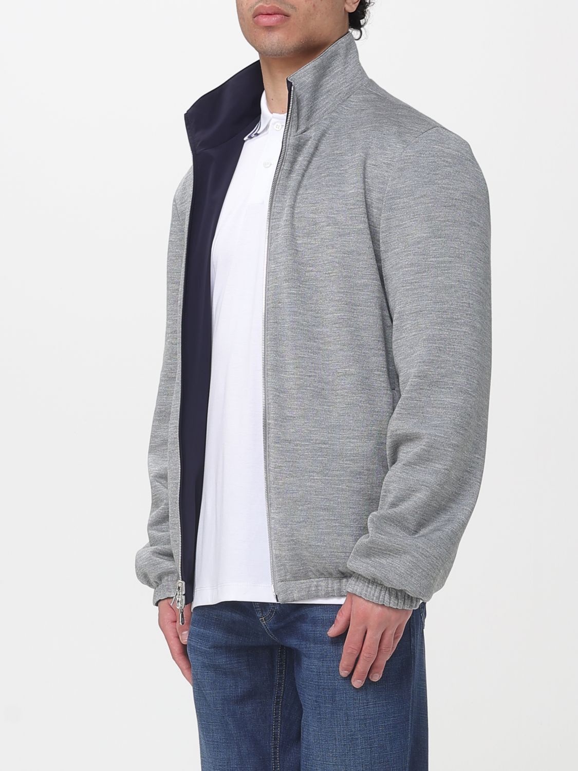 Brunello Cucinelli Brunello Cucinelli Jacket Men Navy Size US S / EU 44-46 / 1 - 4 Thumbnail