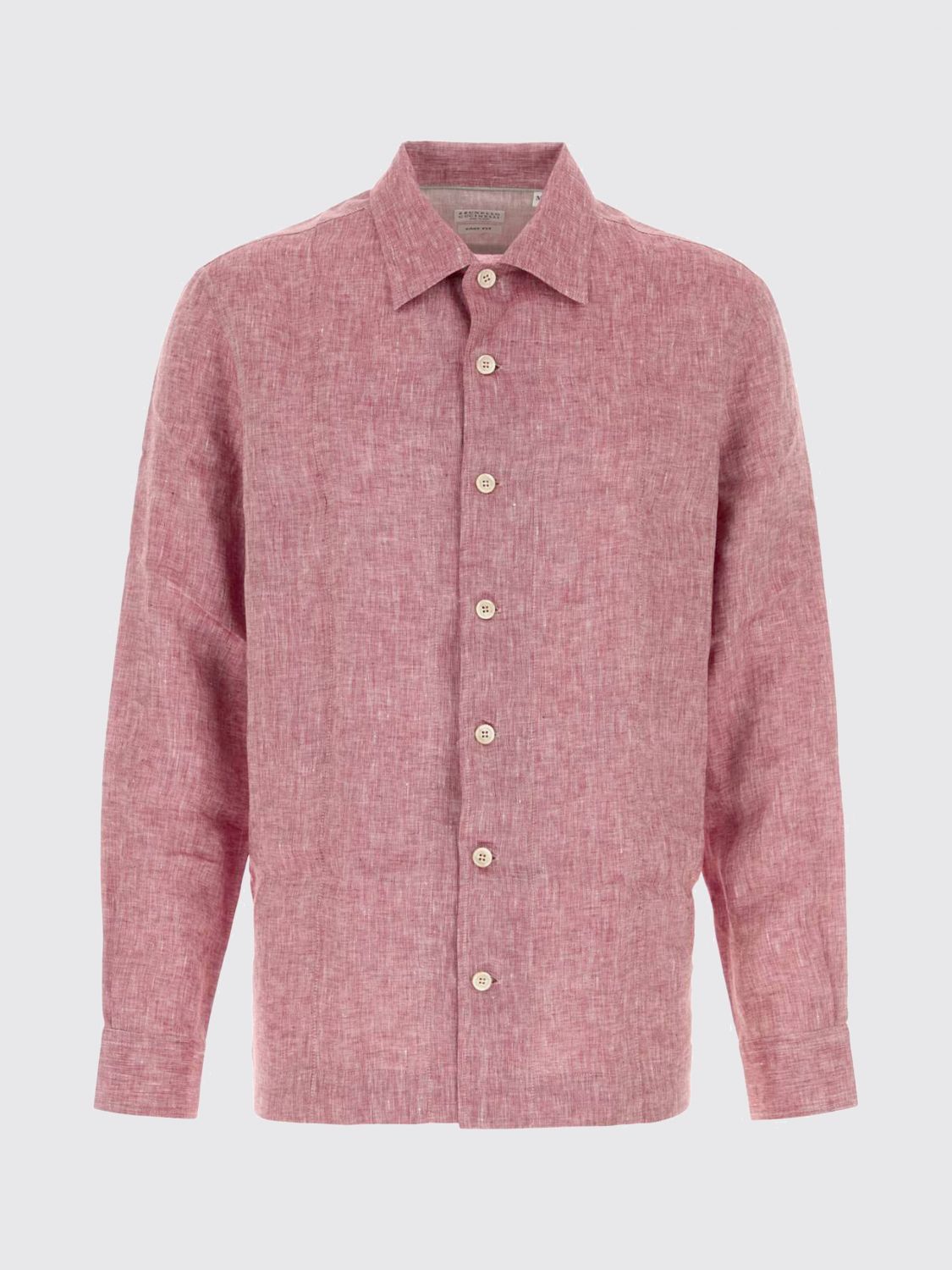 Brunello Cucinelli Brunello Cucinelli Shirt Men Red Size US XL / EU 56 / 4 - 2 Thumbnail