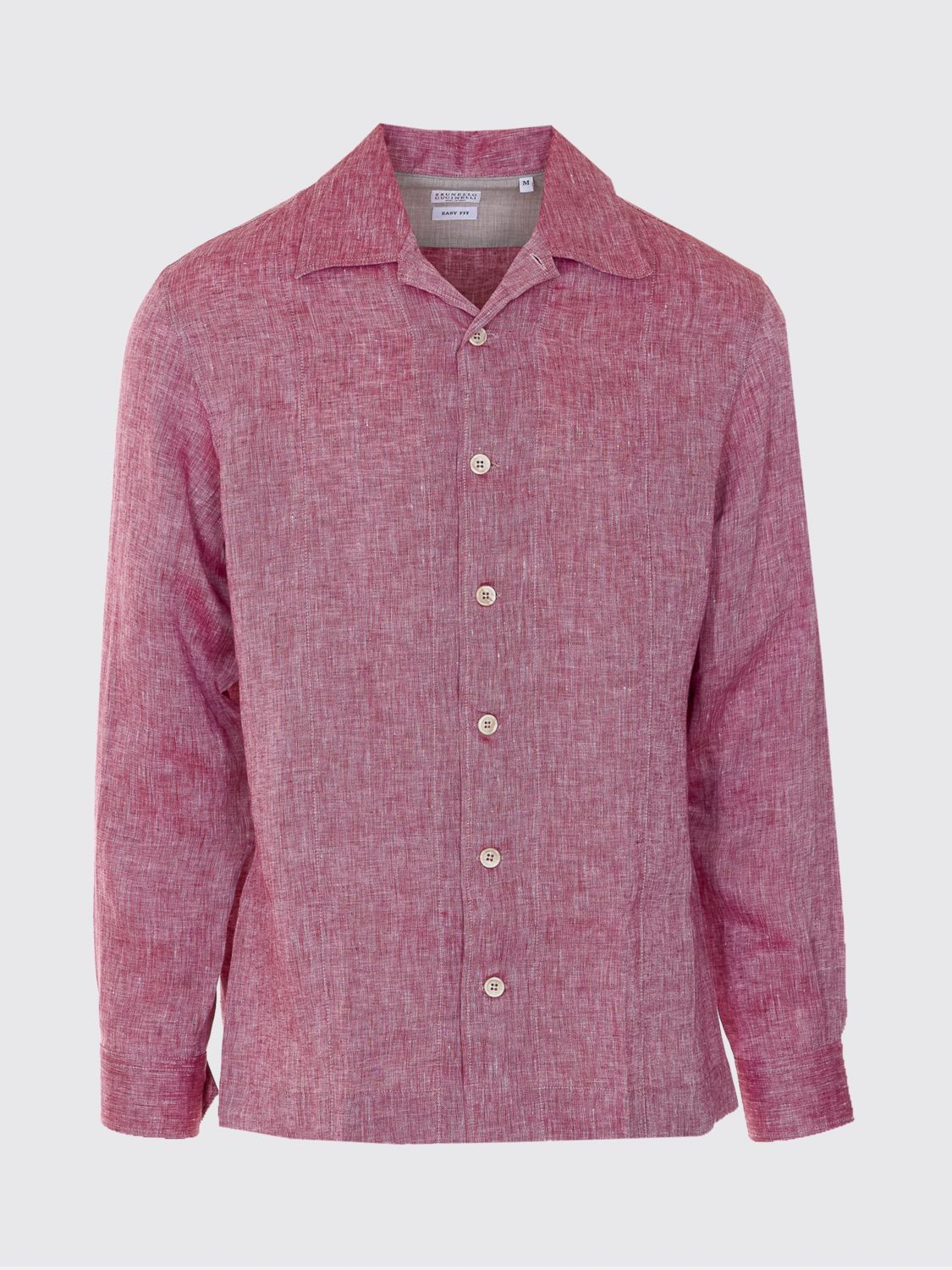 Brunello Cucinelli Brunello Cucinelli Shirt Men Red Size US M / EU 48-50 / 2 - 2 Thumbnail
