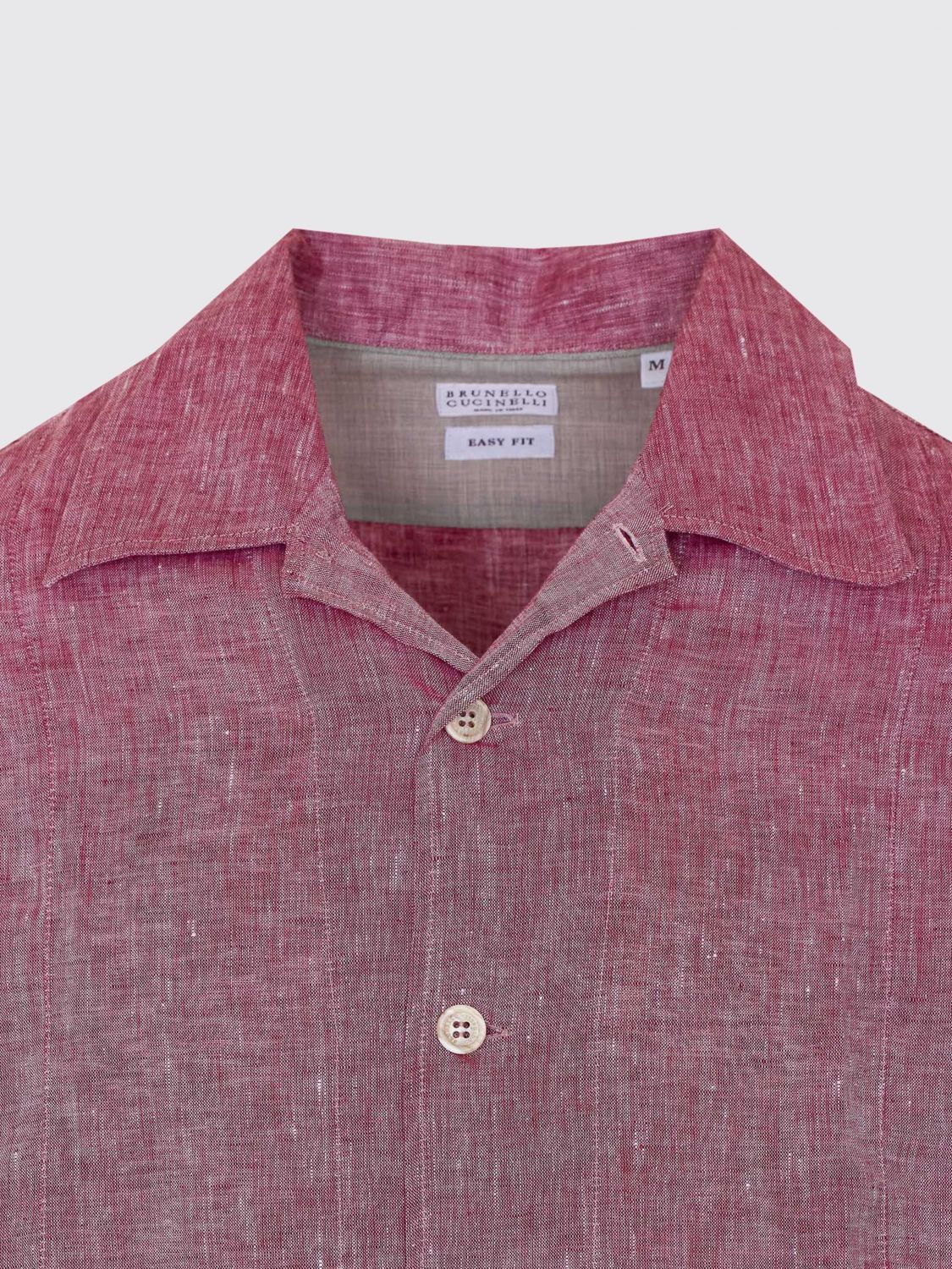 Brunello Cucinelli Brunello Cucinelli Shirt Men Red Size US M / EU 48-50 / 2 - 4 Thumbnail