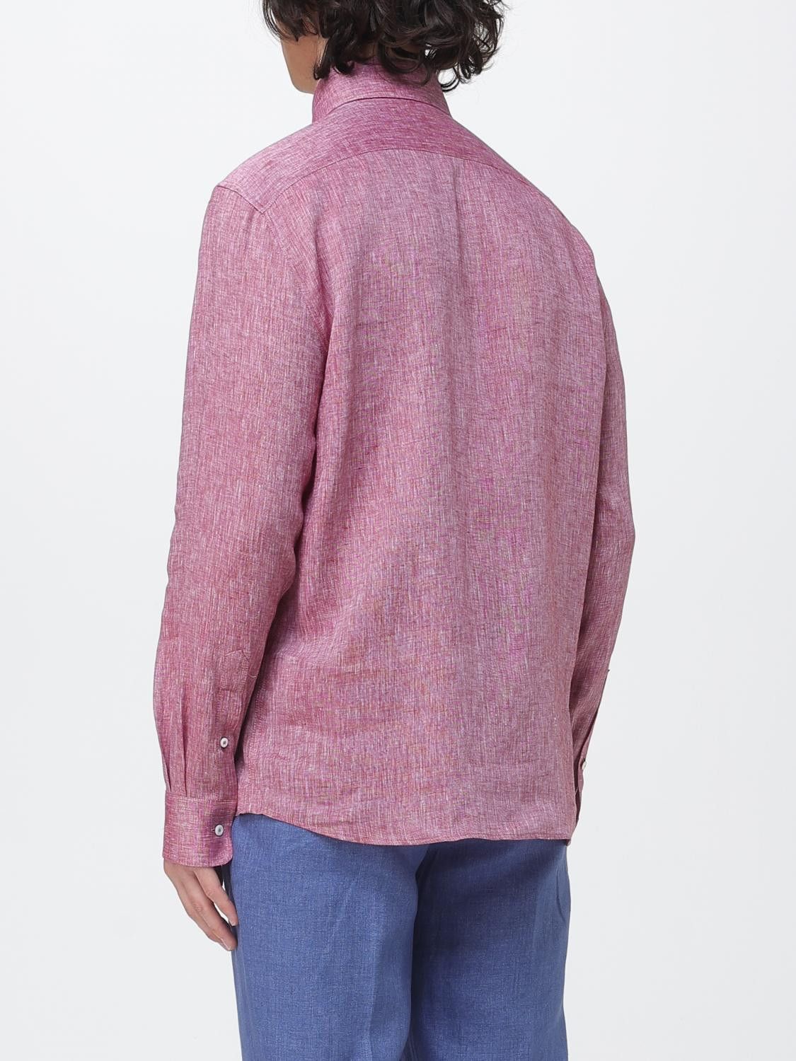 Brunello Cucinelli Brunello Cucinelli Shirt Men Cherry Size US L / EU 52-54 / 3 - 3 Thumbnail