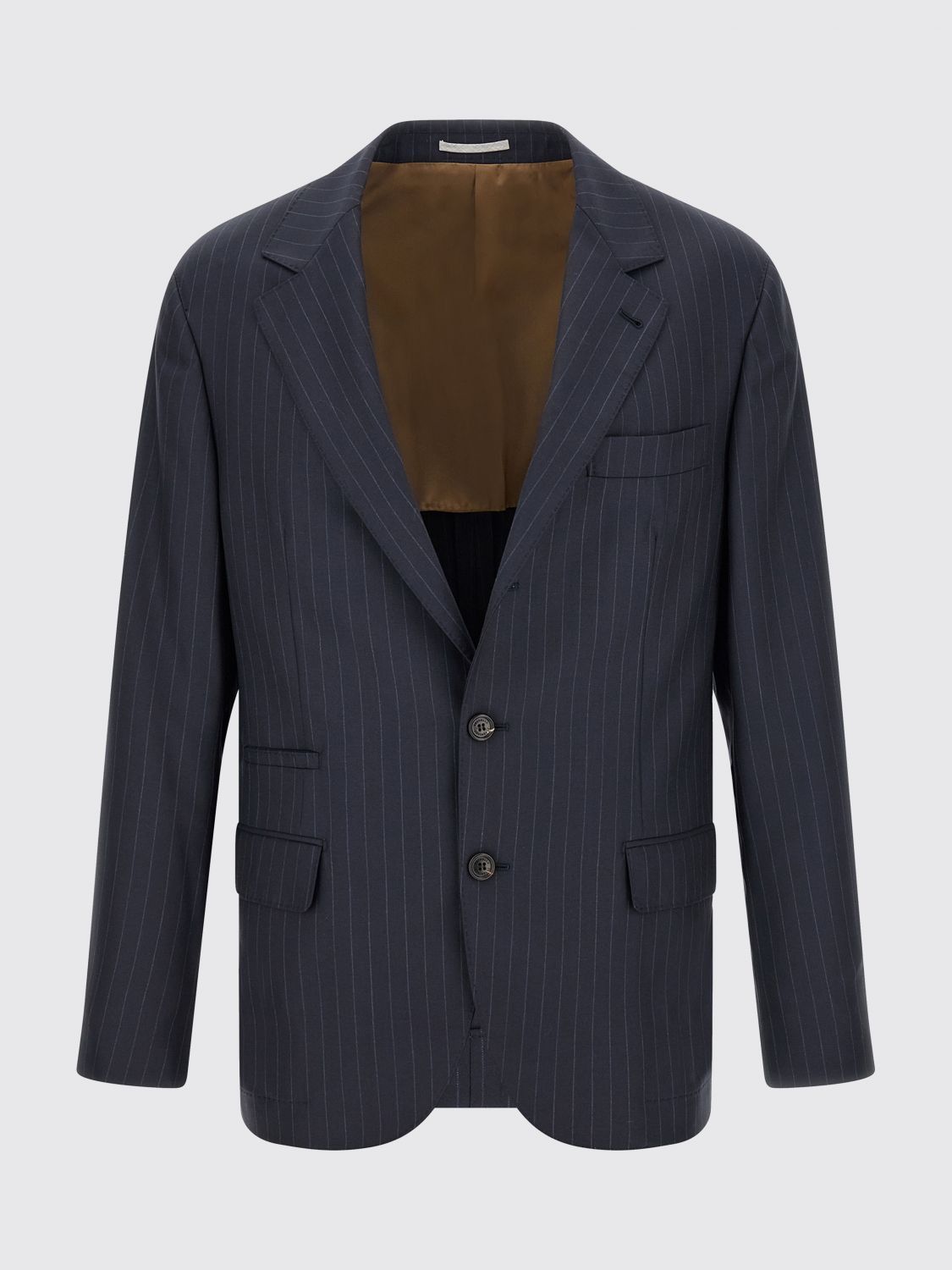 Brunello Cucinelli Brunello Cucinelli Jacket Men Blue Size US L / EU 52-54 / 3 - 2 Thumbnail