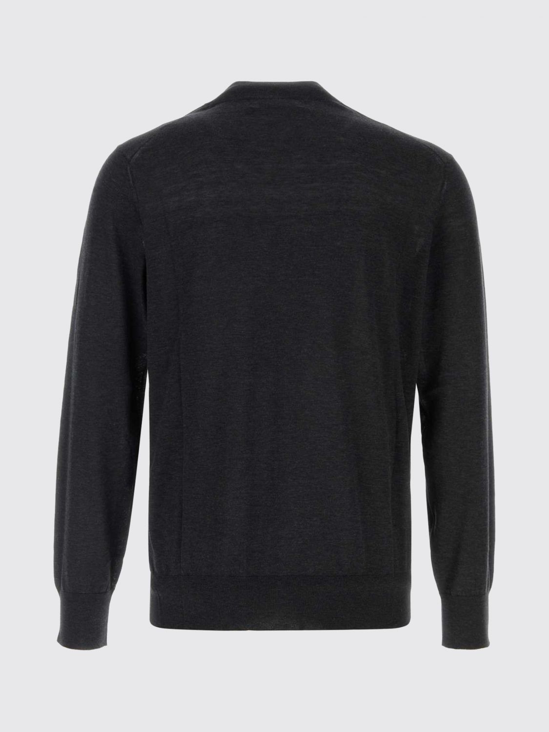 Brunello Cucinelli Brunello Cucinelli Sweater Men Charcoal Size US L / EU 52-54 / 3 - 3 Thumbnail