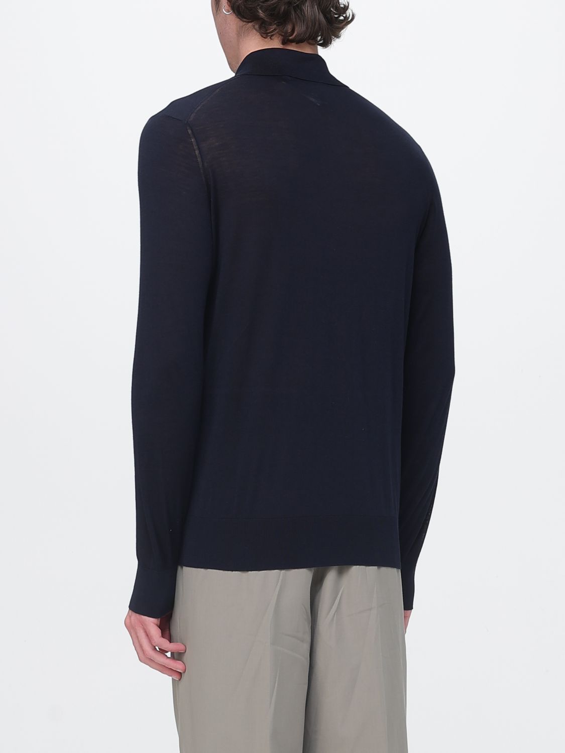 Brunello Cucinelli Brunello Cucinelli Polo Shirt Men Navy Size US M / EU 48-50 / 2 - 3 Thumbnail