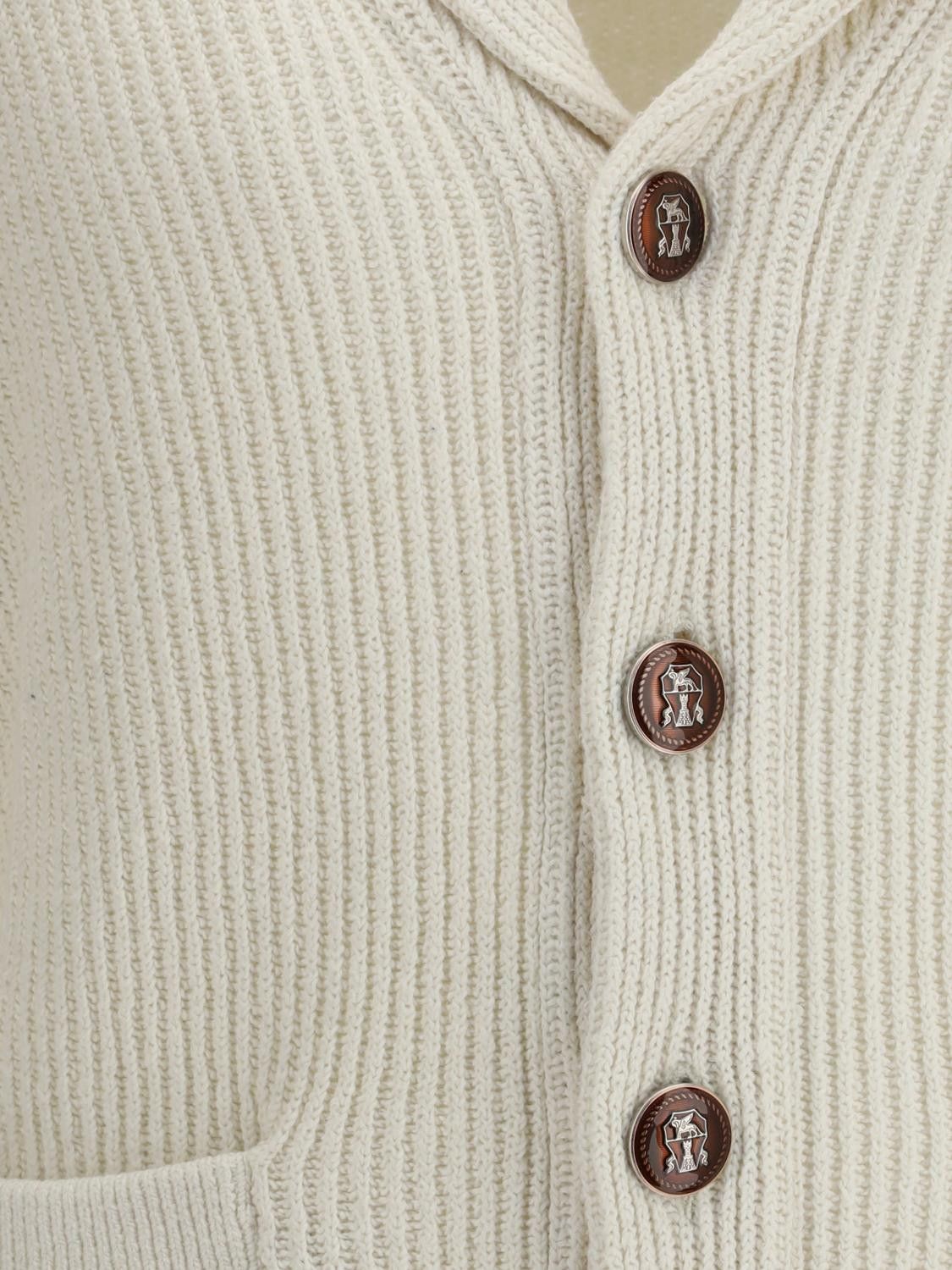 Brunello Cucinelli Brunello Cucinelli Sweater Men Natural Size US L / EU 52-54 / 3 - 4 Thumbnail