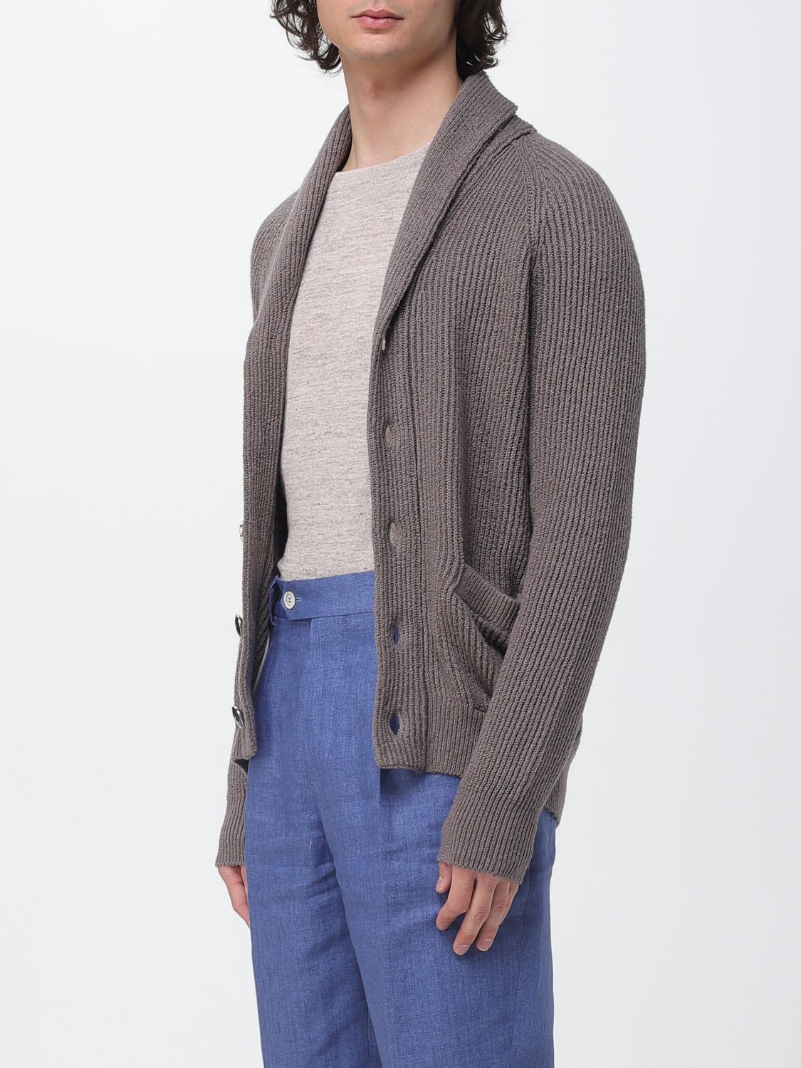 Brunello Cucinelli Brunello Cucinelli Sweater Men Brown Size US L / EU 52-54 / 3 - 4 Thumbnail