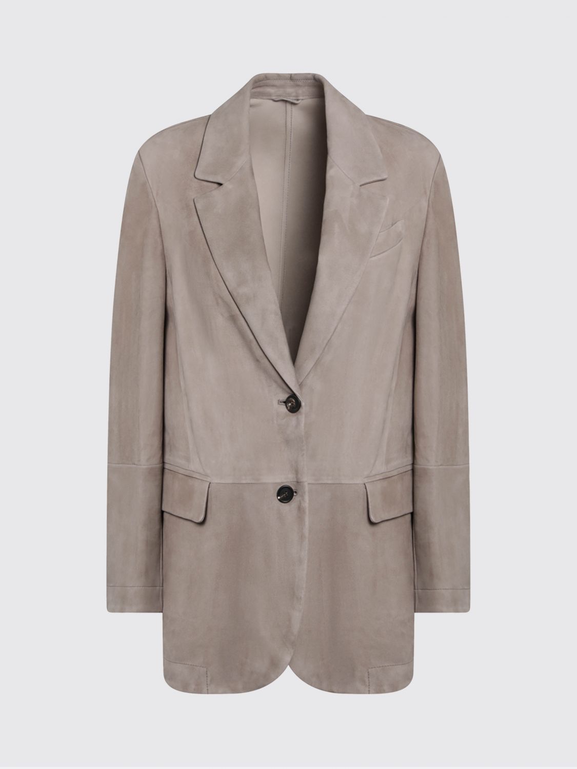 Brunello Cucinelli Brunello Cucinelli Jacket Woman Brown Size S / US 4 / IT 40 - 2 Thumbnail