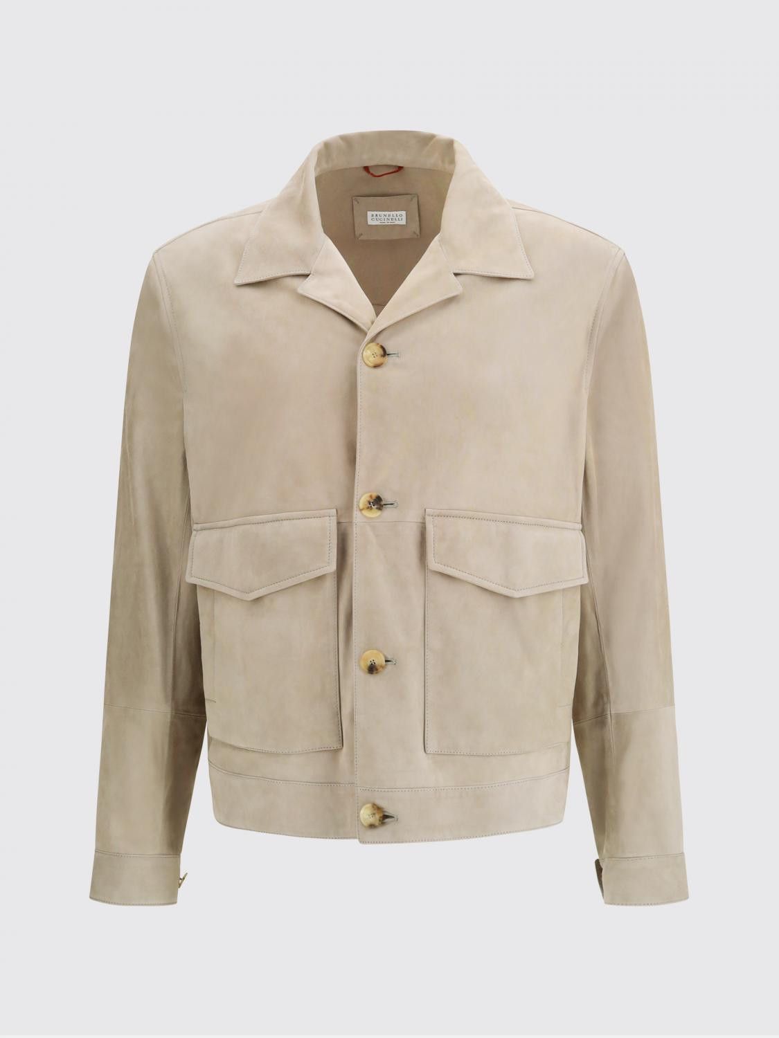 Brunello Cucinelli Brunello Cucinelli Jacket Men Kaki Size US S / EU 44-46 / 1 - 2 Thumbnail